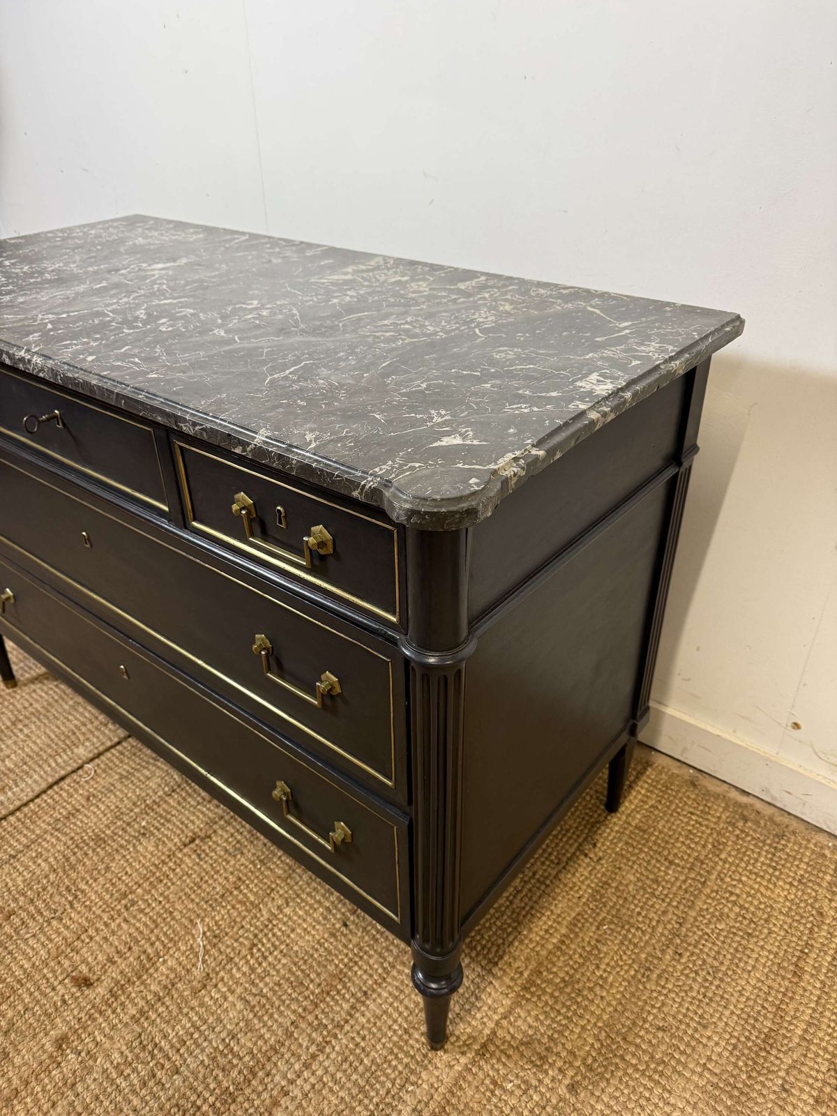 Early 19th Century Louis XVI Style Painted Commode / Chest Of Drawers photo furniture