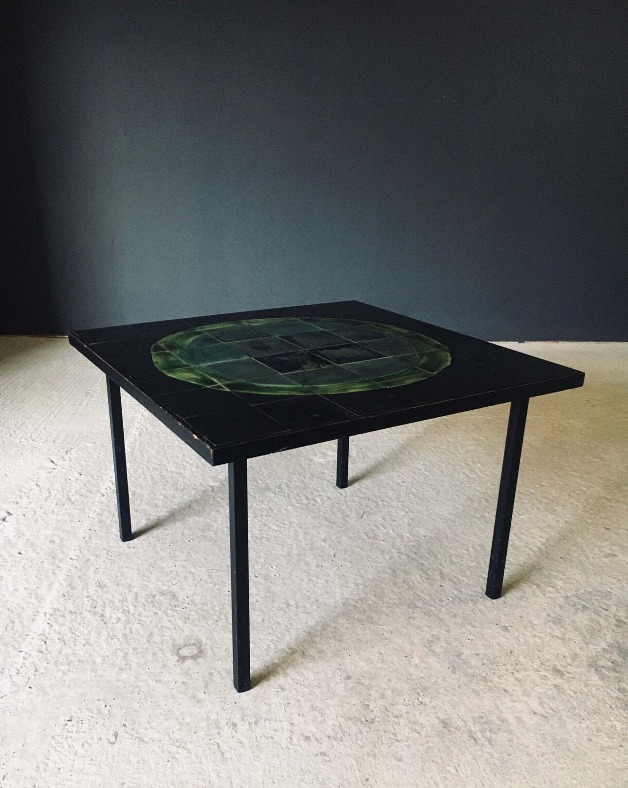 Mid Century Art Studio Keramische Tegels Salontafel, Jaren 1960, België