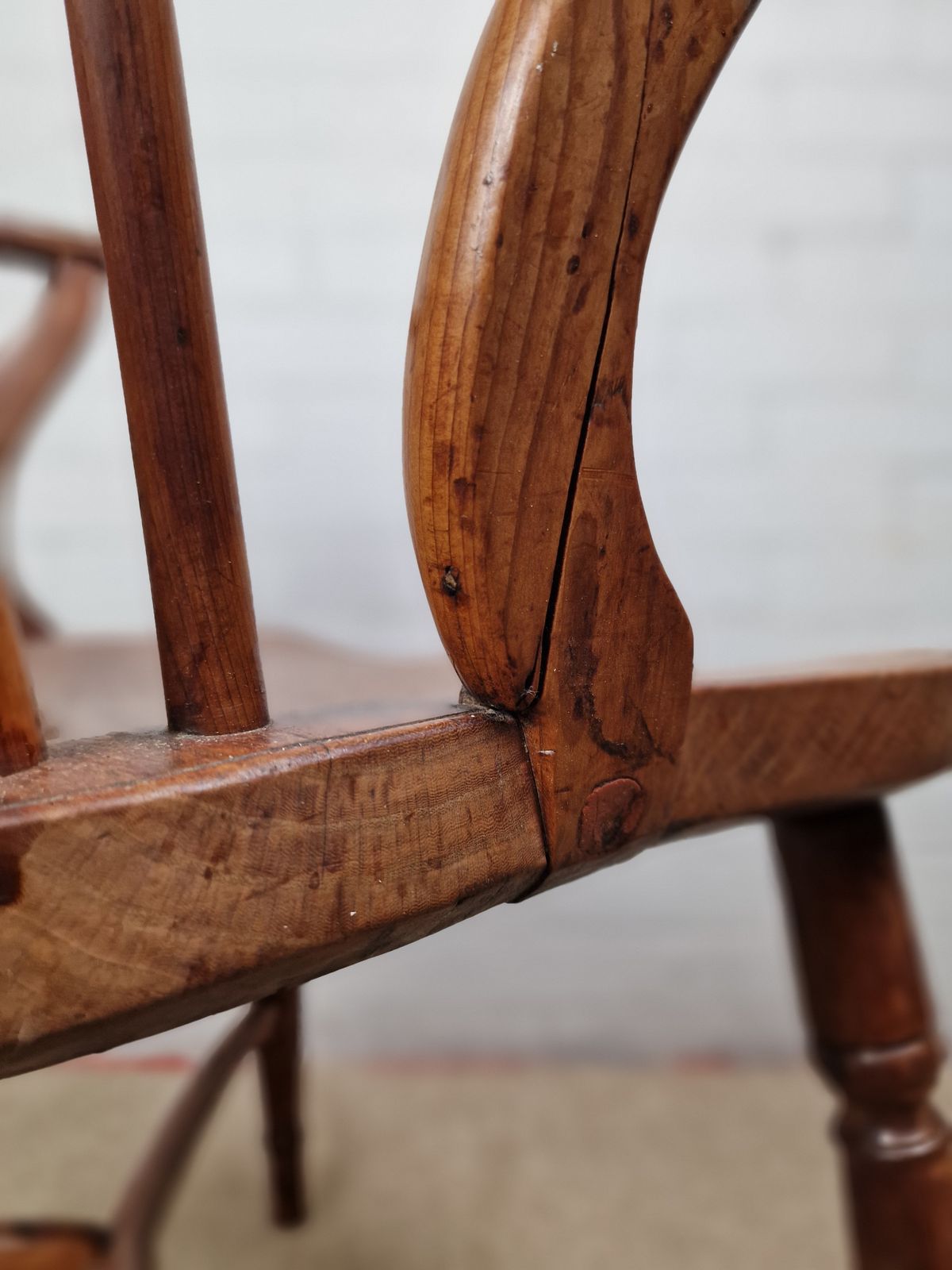 Furniture Early 19th Century Windsor Chair   Nottinghamshire photo