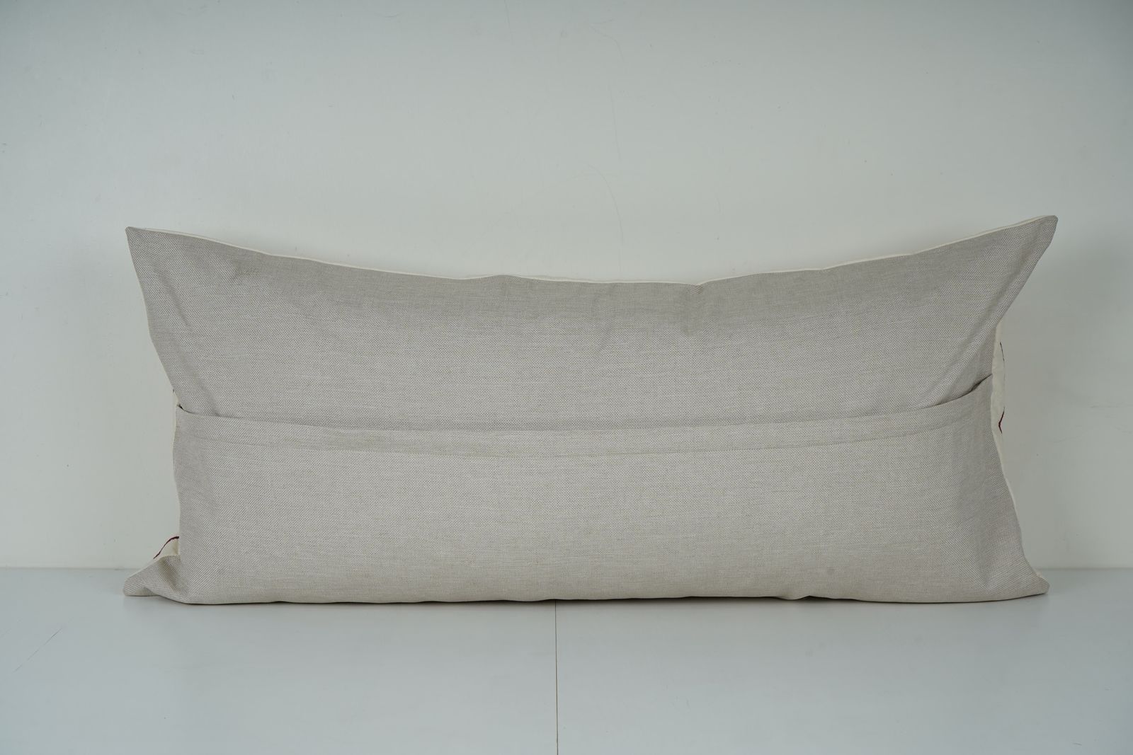 Vintage Suzani Pillow Cover – Uzbek Animal Design Lumbar Cushion photo 100.0