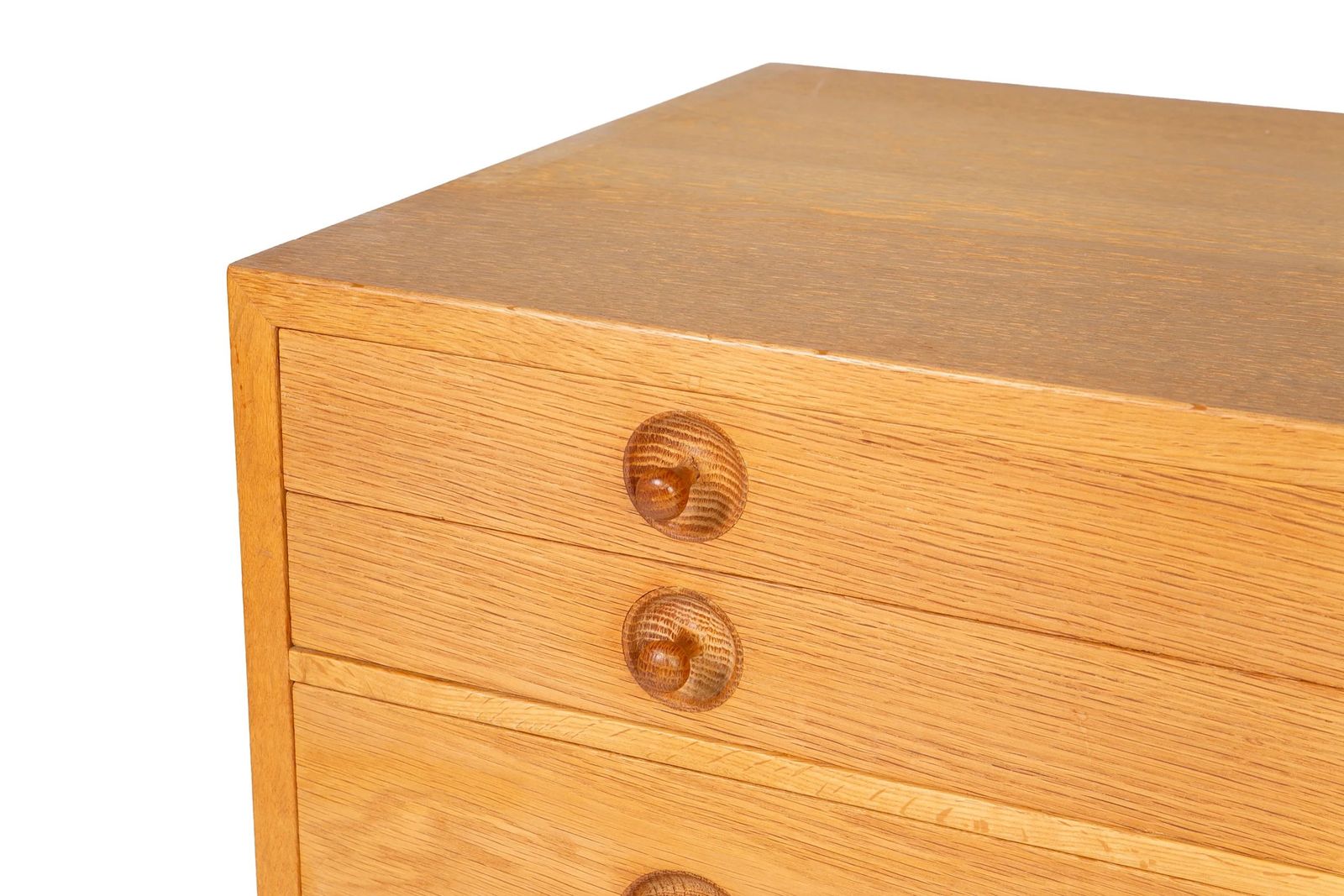 Hans Wegner Chest Of Drawers In Oak photo for sale