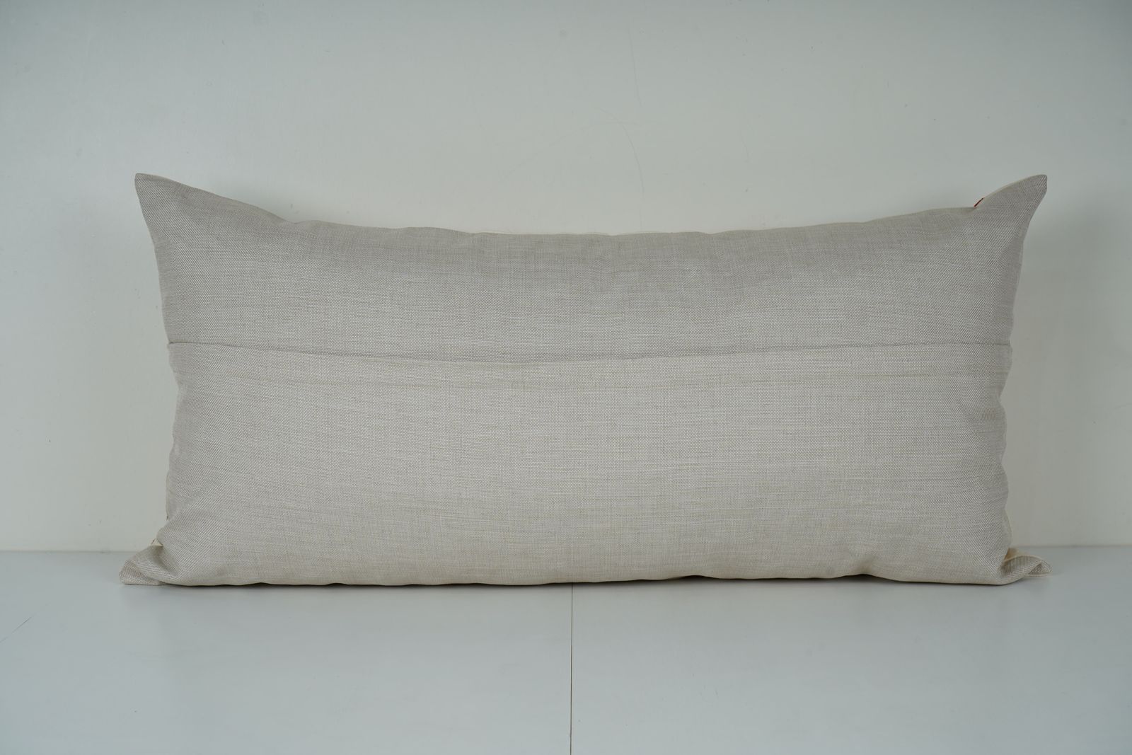 Hand Embroidered Suzani Lumbar Pillow Cover – Bird & Floral Design photo furniture