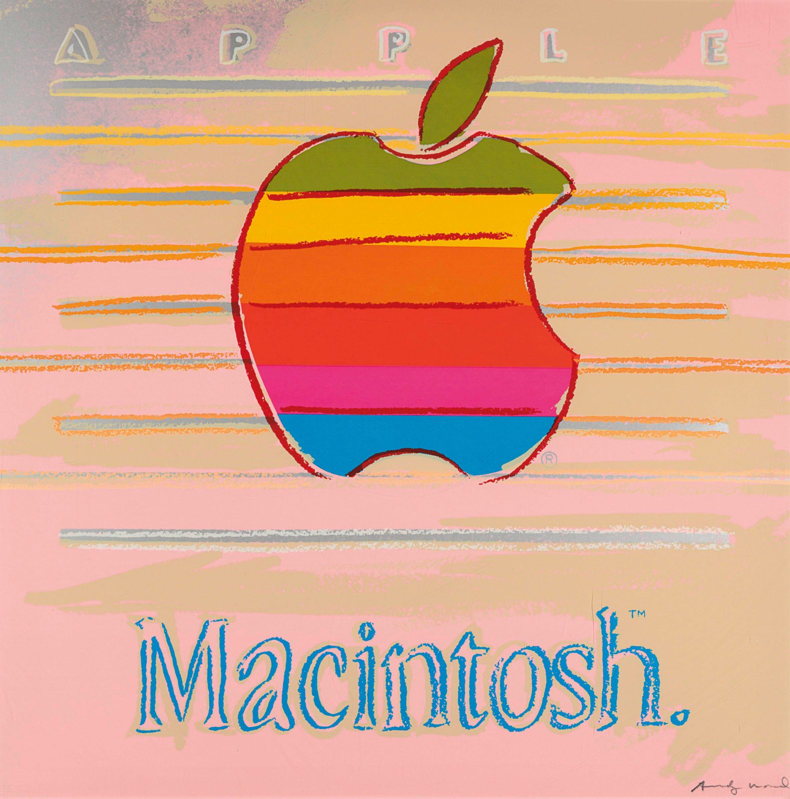 Andy Warhol Apple (F. & S. II. 359), 1985