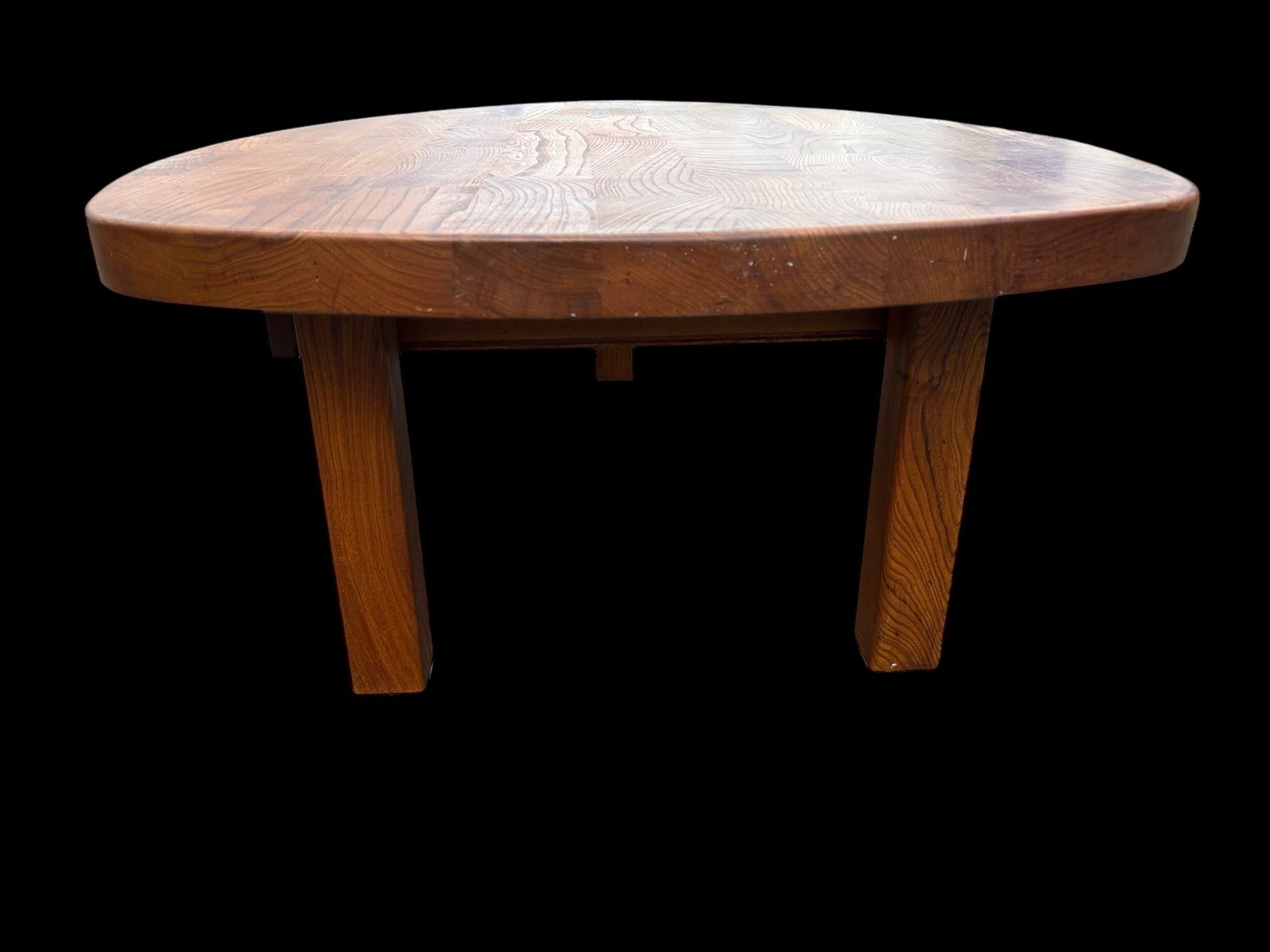 Coffee Table In The Manner Of Pierre Chapo photo vintage