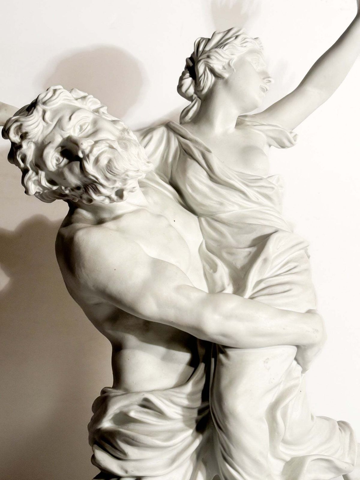 Biscuit Sculpture The Rape Of Proserpina, 1970s photo vintage