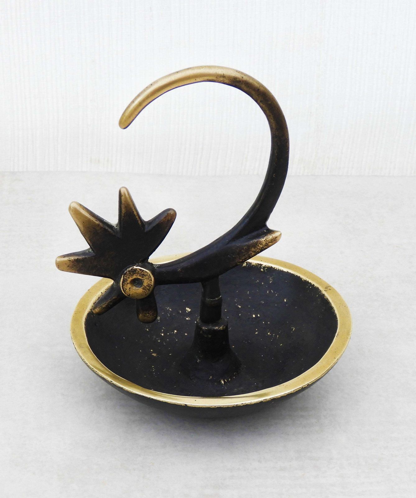 Walter Bosse Rooster Ring Catcher/Ashtray/Catch All C1950s Austria photo 390.0