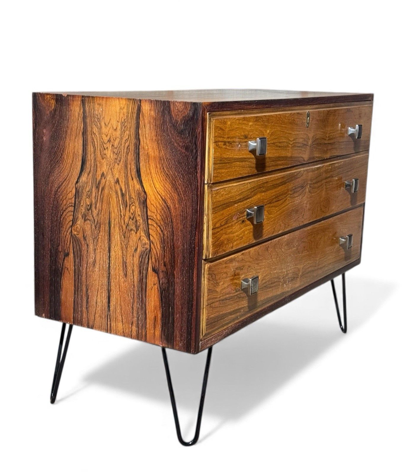 Paul Cadovious Rosewood Chest Of Drawers Mid Century Retro C1960s Hairpin Legs photo vinterior