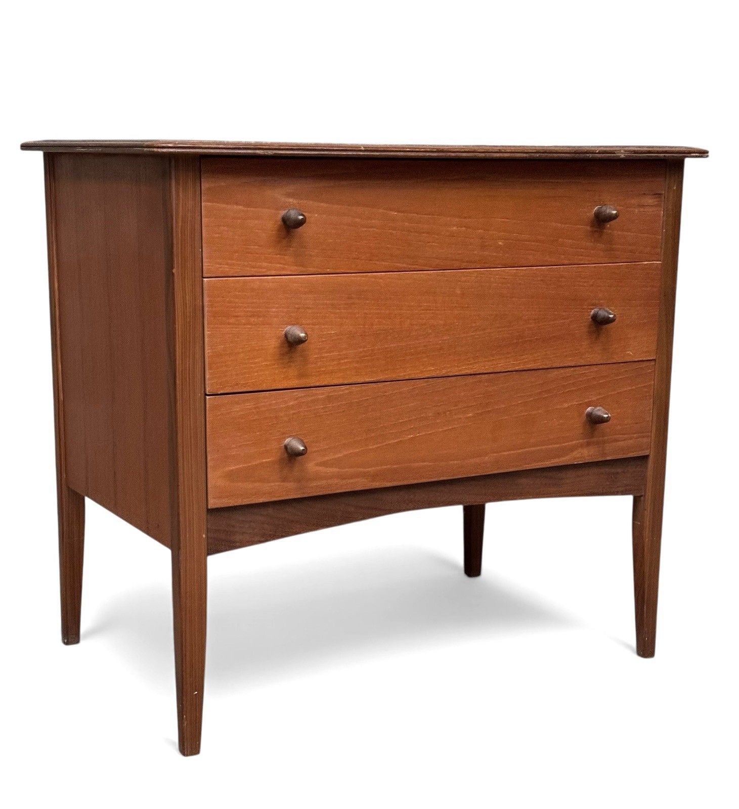 Furniture Younger Teak And Afromosia Chest Of Drawers Mid Century C1960s Acorn Handle photo