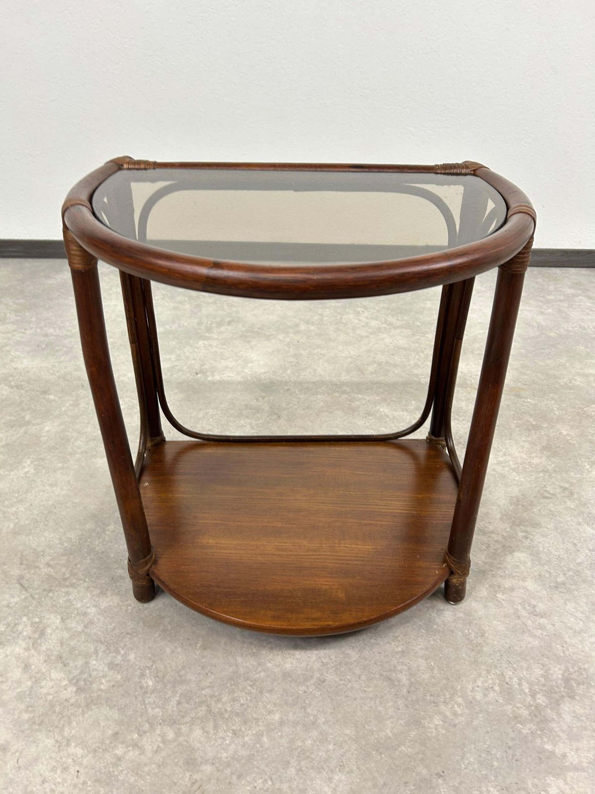 Mid Century Modern Bamboo Side Table By Gervasoni photo Furniture