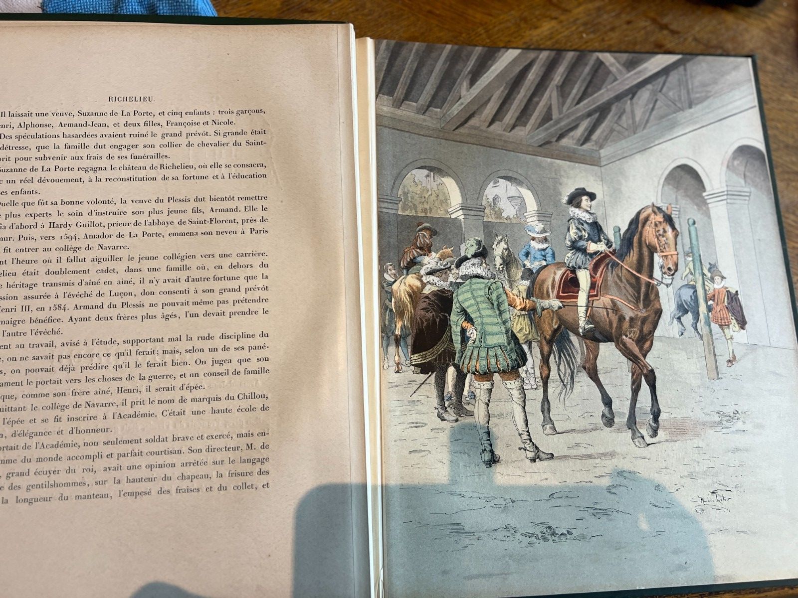 Richeulieu Par T Cahu Et M Leloir / Livre Ancien /Livre Rare XX Siècle photo 570.38