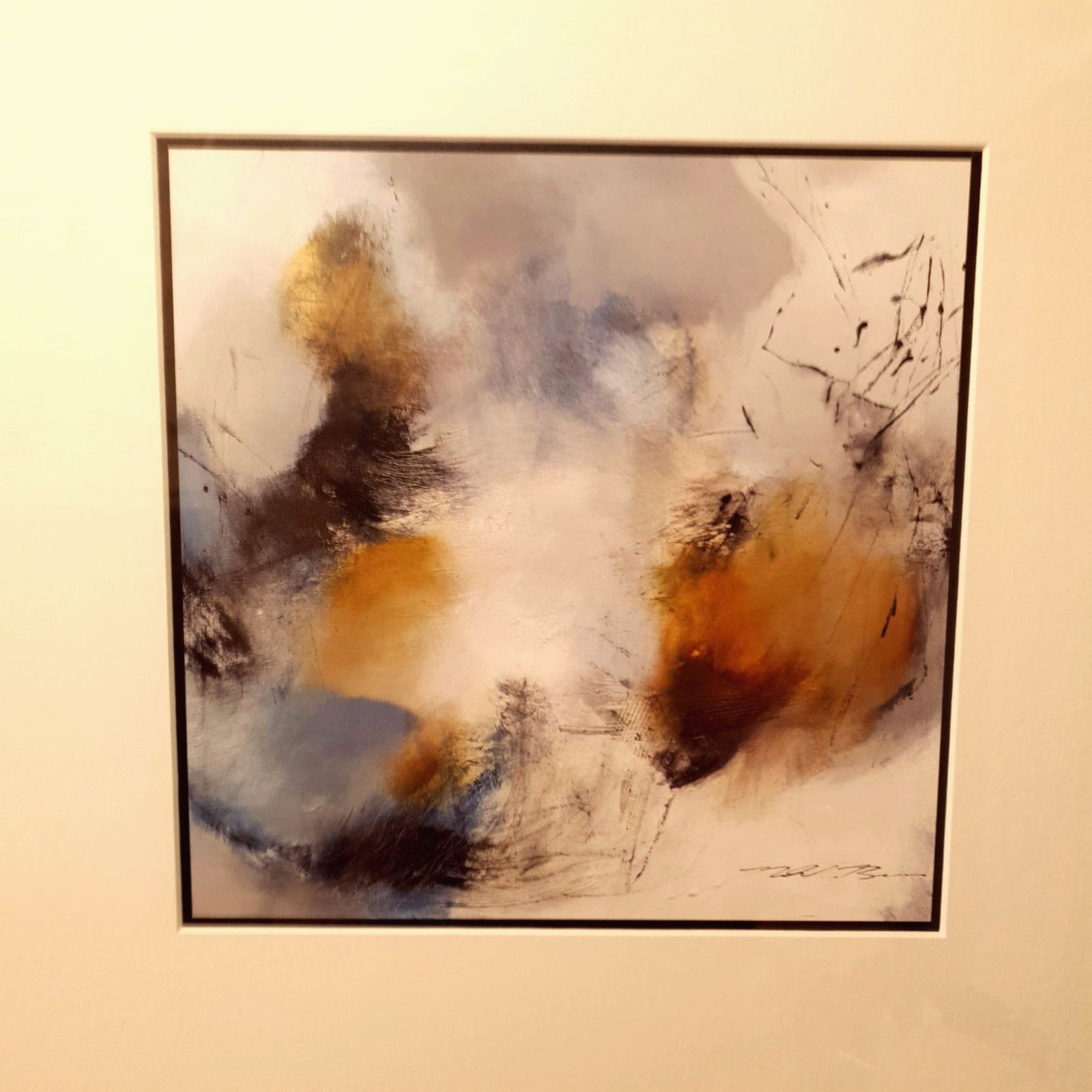 Natasha Barnes Print Whispering Tide 1 Retired John Lewis Artist 53.5x53.5cm Exc photo for sale