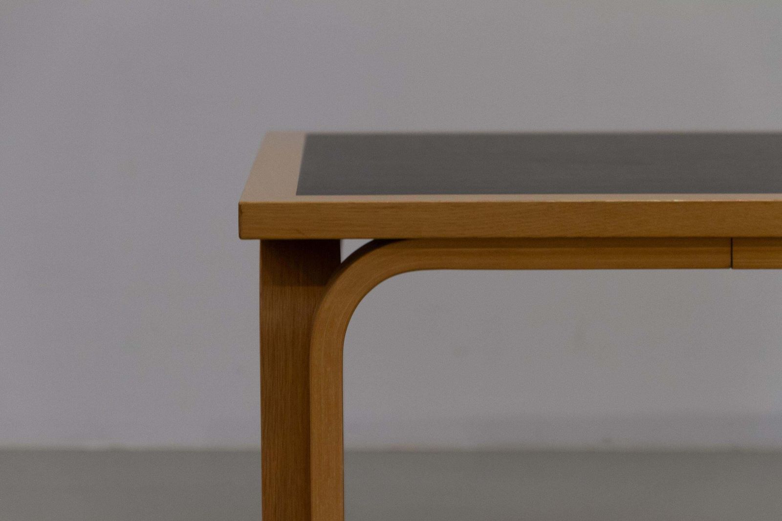 Danish Oak And Black Botium Lounge Table By Magnus Olesen, 1970s. photo for sale