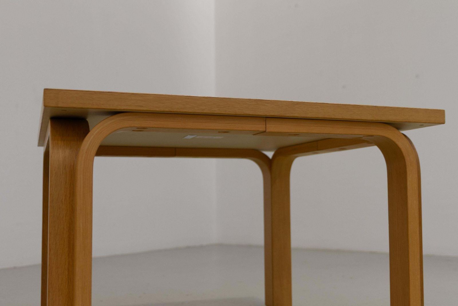 photo for sale Danish Oak And Black Botium Lounge Table By Magnus Olesen, 1970s.