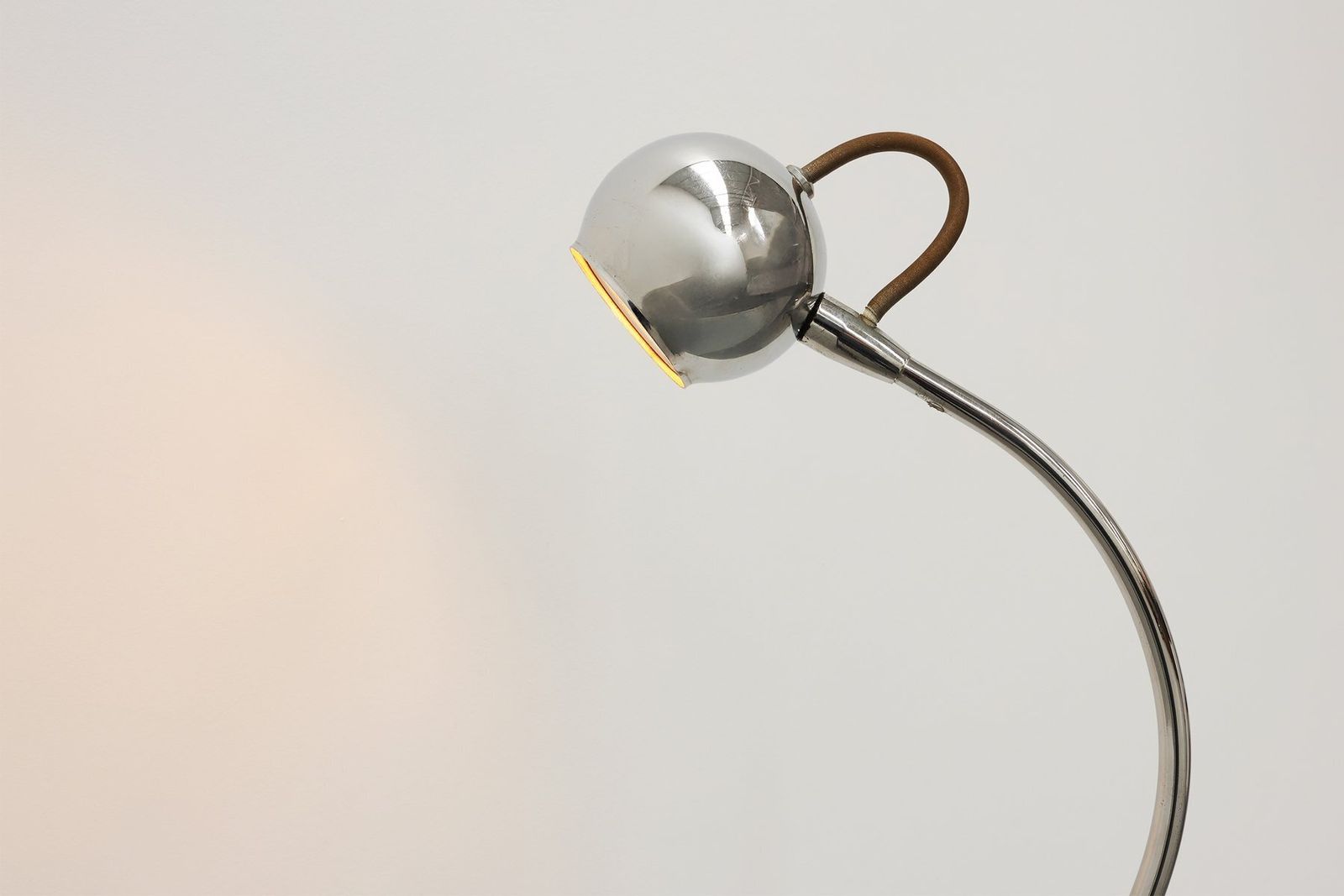 Mid Century Chrome Plated Floor Lamp From Nordlux, Denmark, 1970s photo for sale
