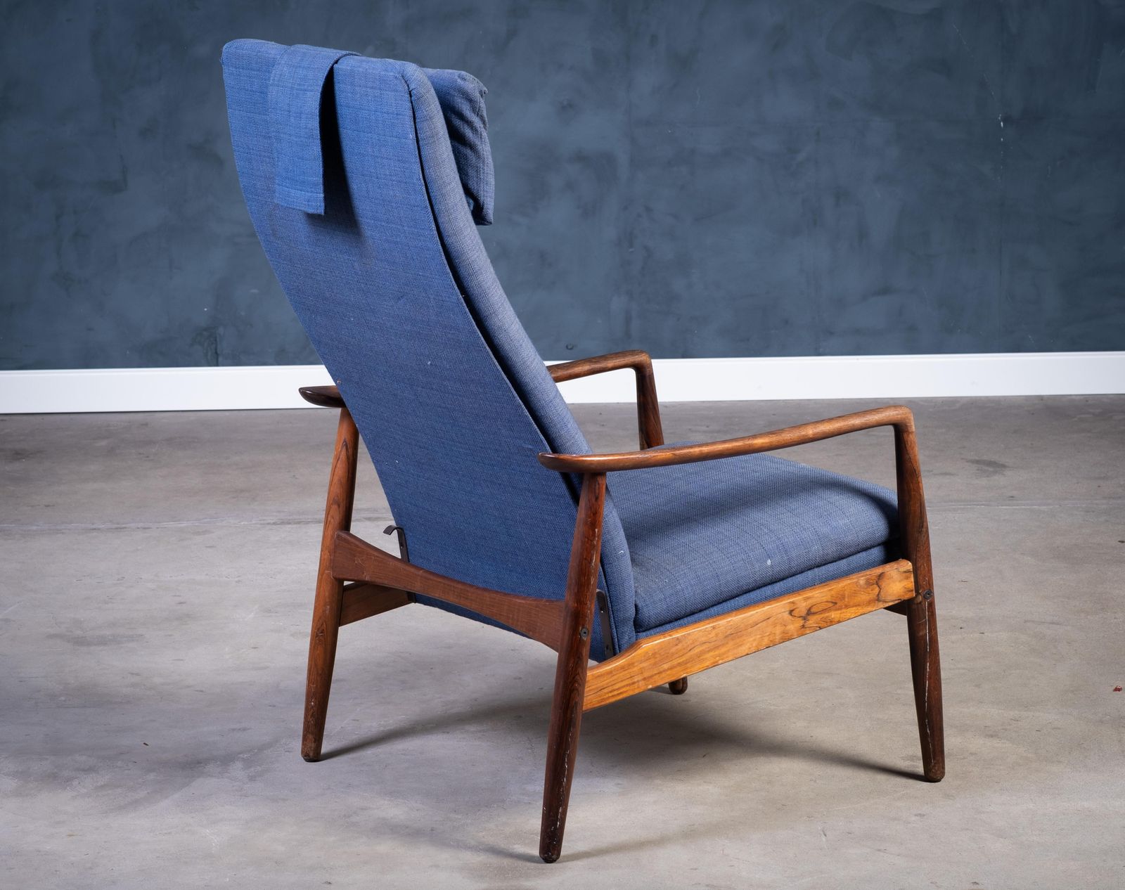 Verstelbare Lounge Chair In Palissander Van Søren Ladefoged, Deens Design, Ca. Jaren 1960 photo vinterior