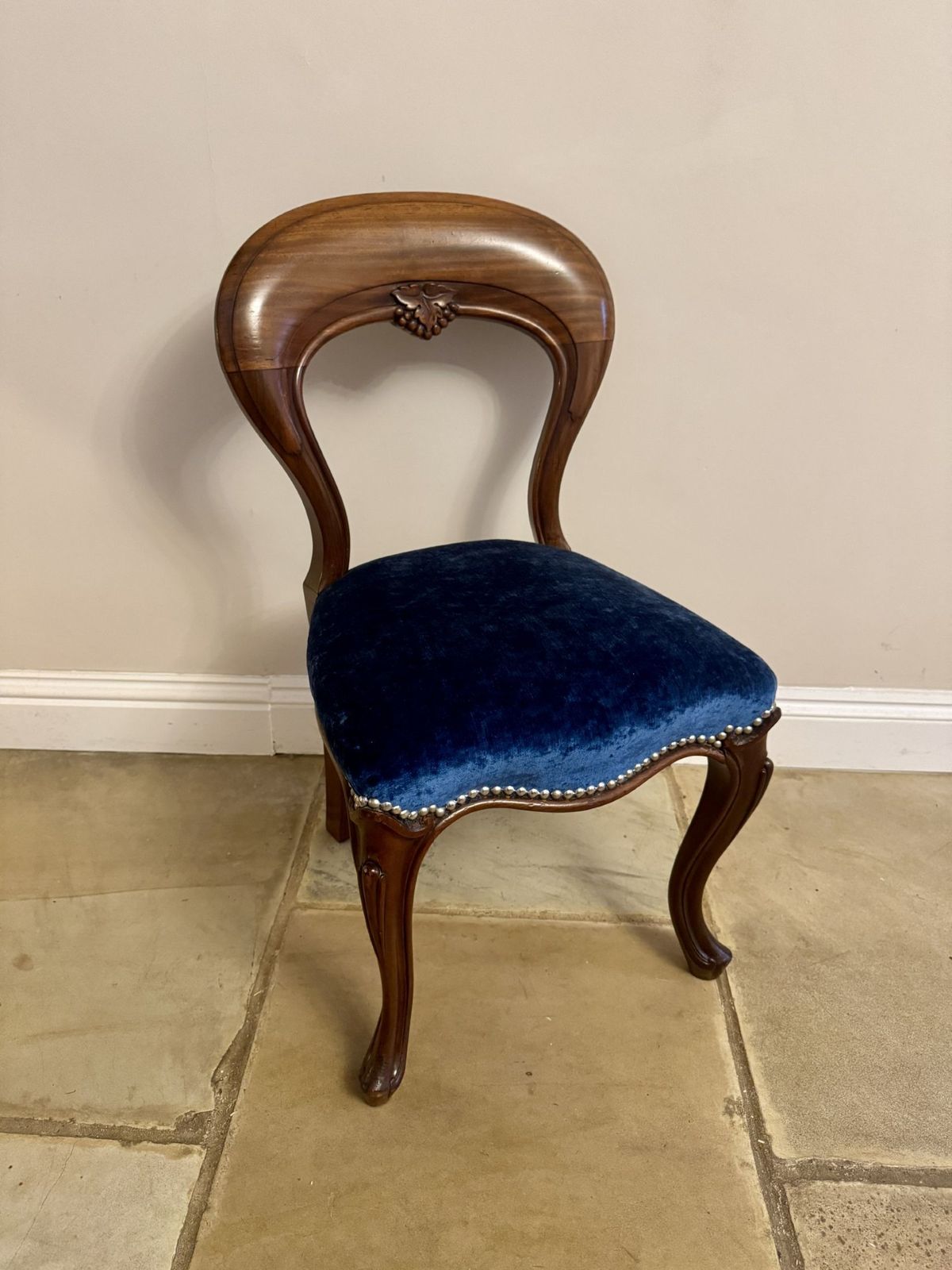 Fantastic Quality Set Of Four Antique Mahogany Dining Chairs photo vintage