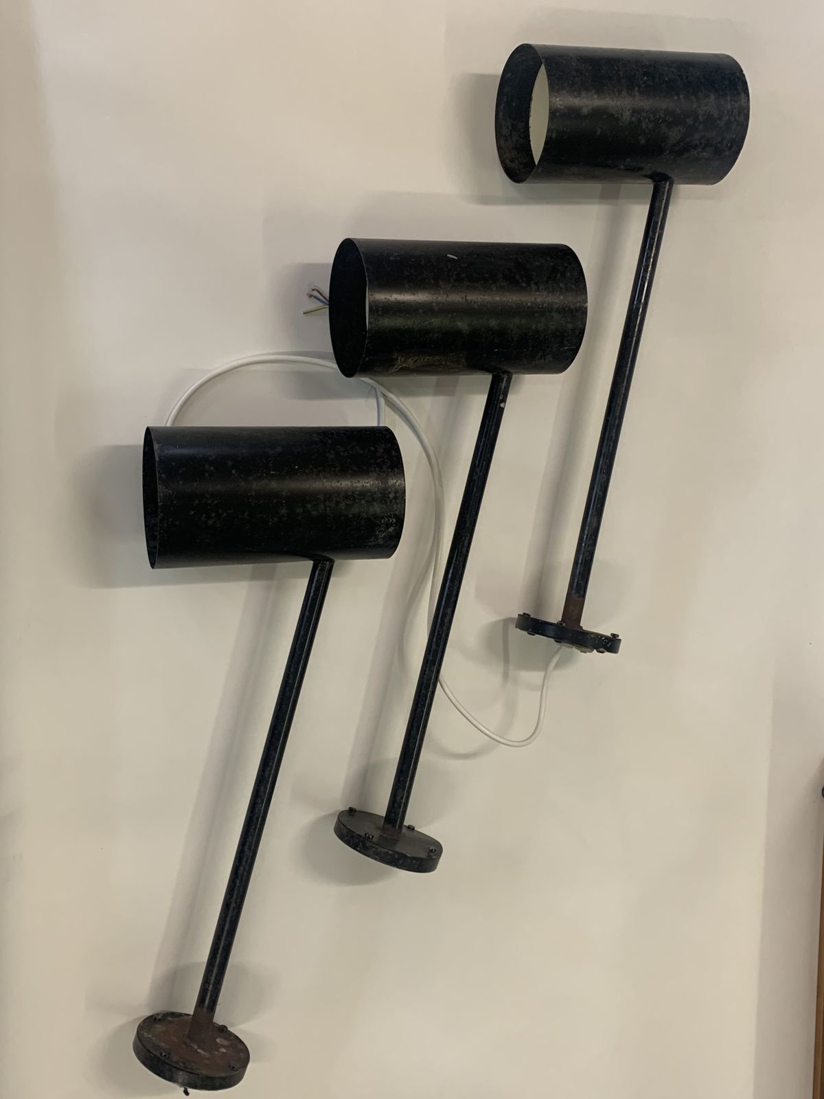 3 Storefront Lamps Model Chimney, Louis Poulsen For Magasin Denmark