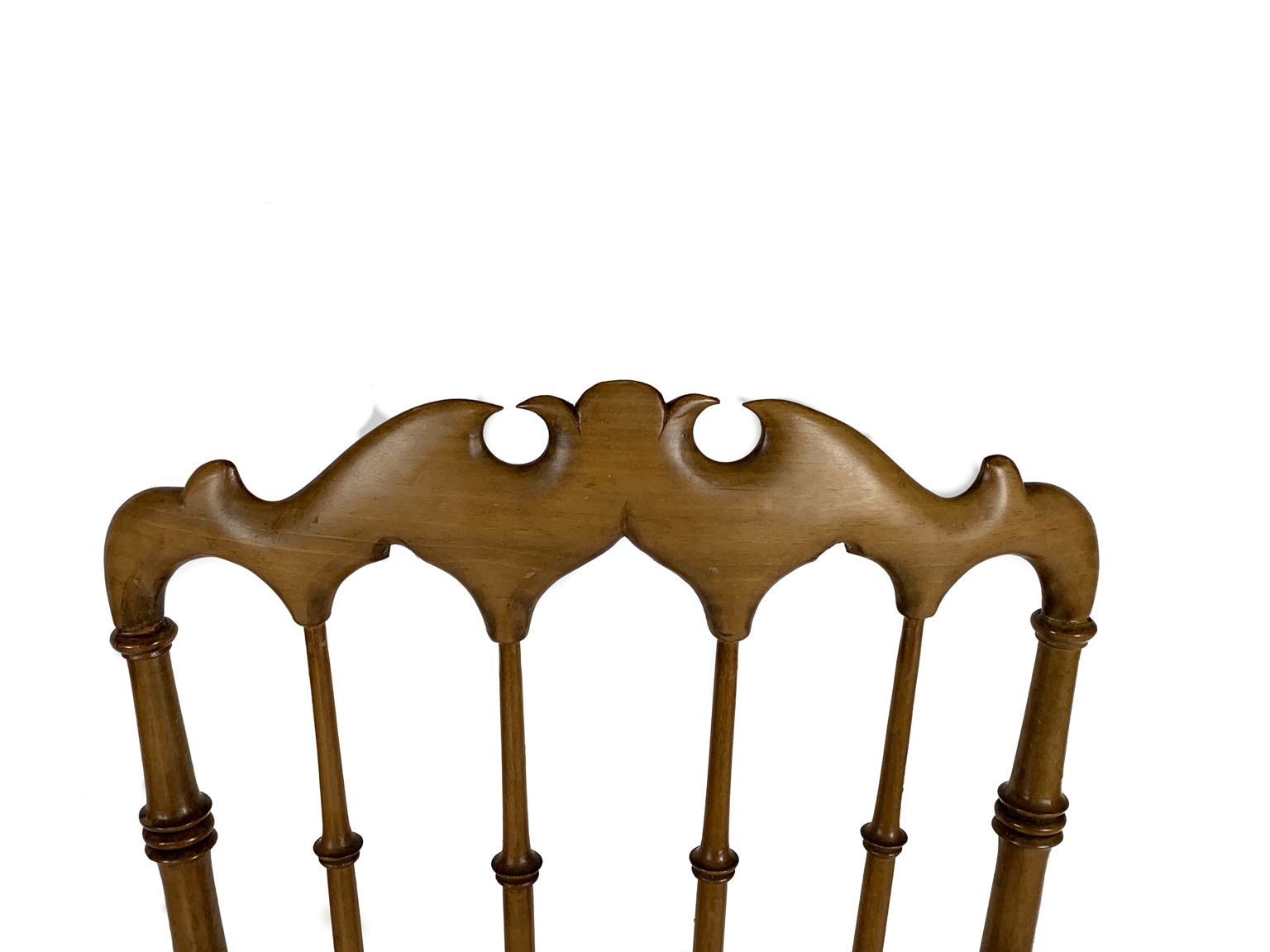 Chiavari Mid Century Modern Beechwood Chair 1940s Italy, Stunning Quality. photo vintage