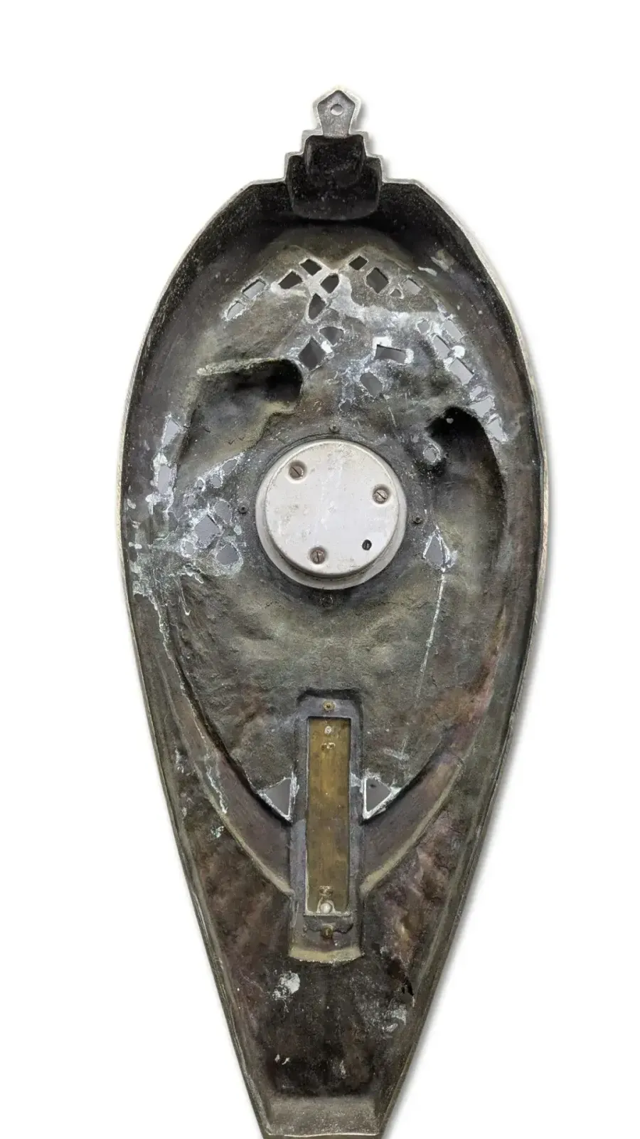 Art Deco Period Silvered Bronze Barometer photo vinterior