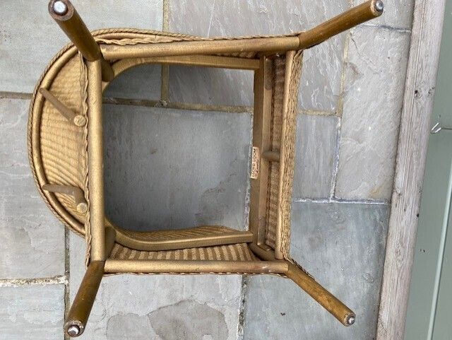 photo furniture Lloyd Loom Lusty Chair With Original Sprung Seat