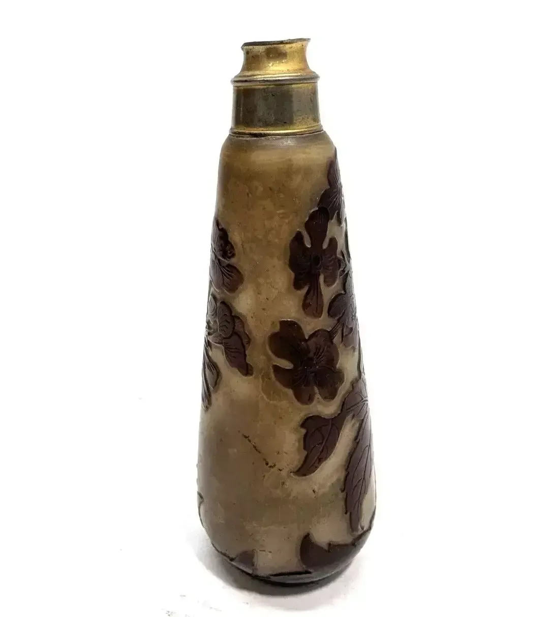Emile Gallé Glass Paste Spray Bottle photo furniture