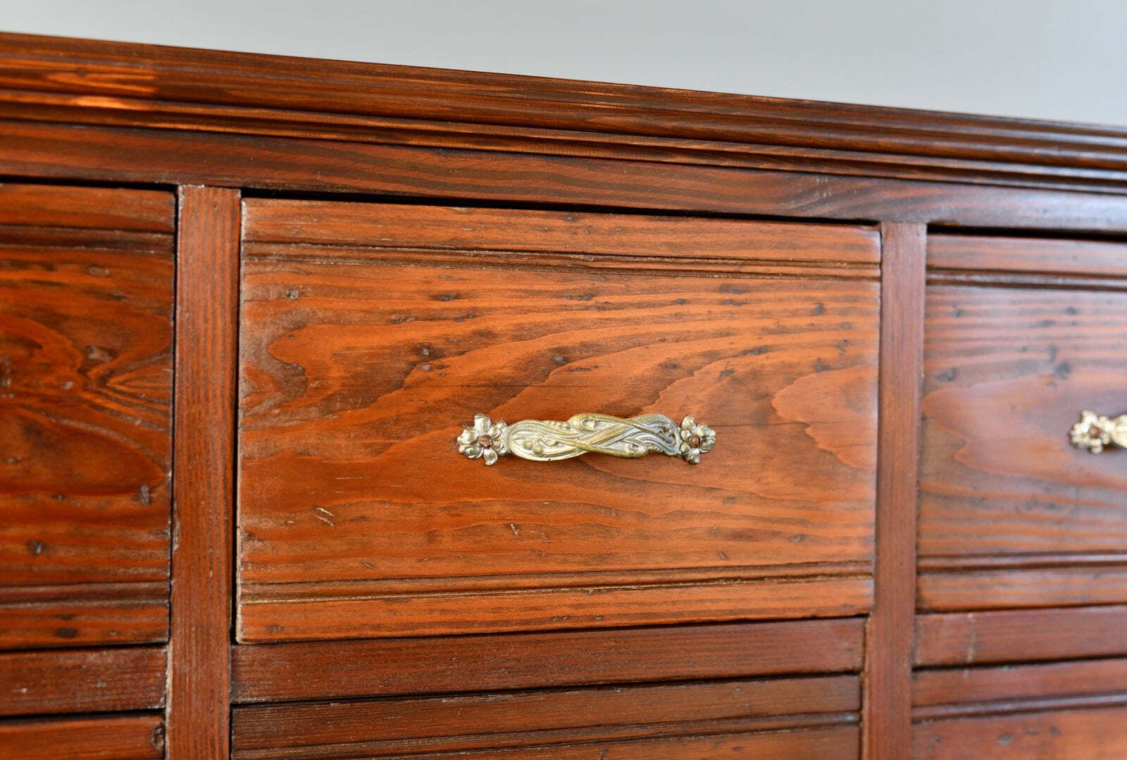 Art Nouveau Ironmongers Drawers Circa 1910 photo buy