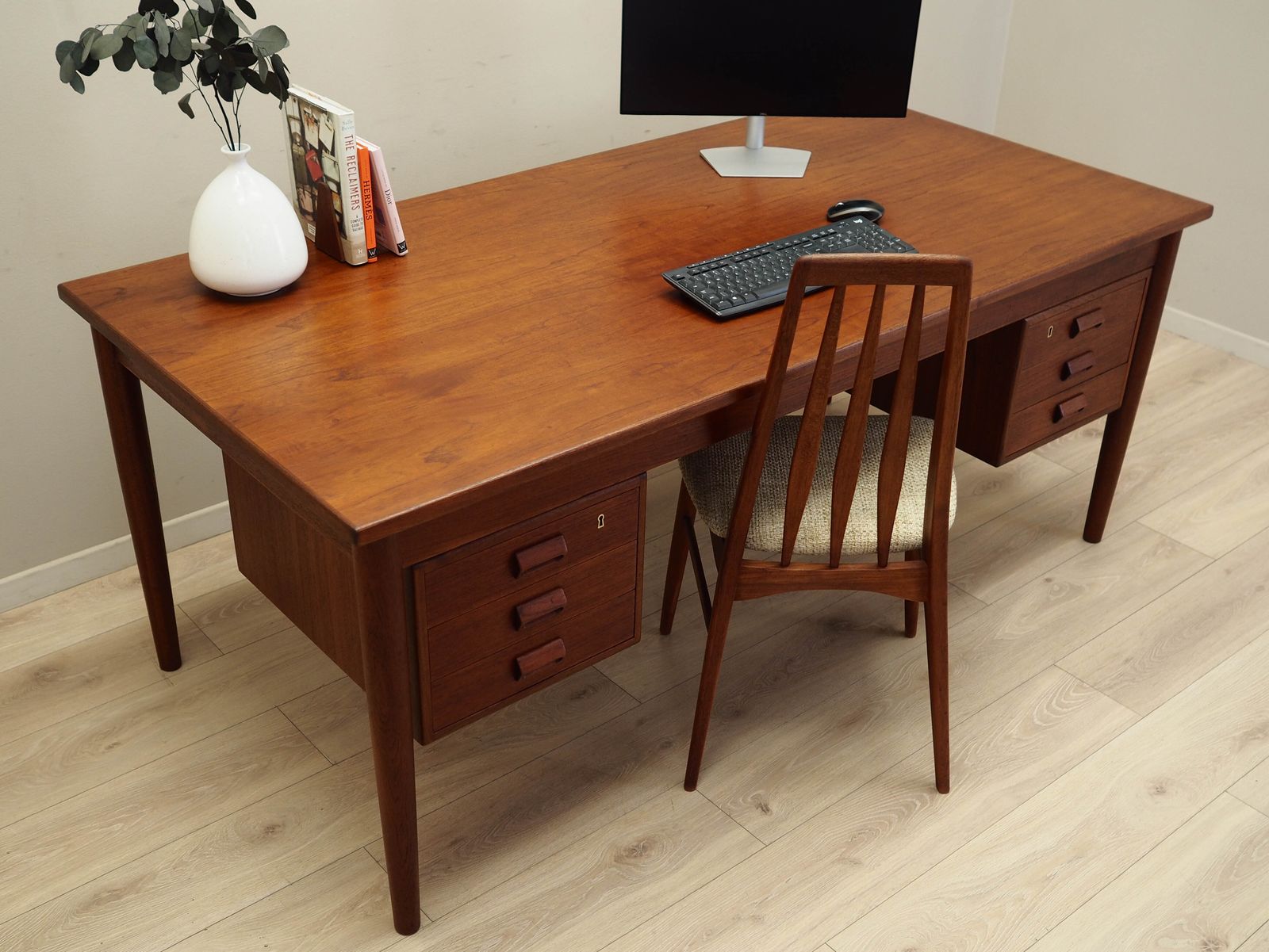 Teak Desk Danish Design 1960s Designer Børge Mogensen photo 3939.0