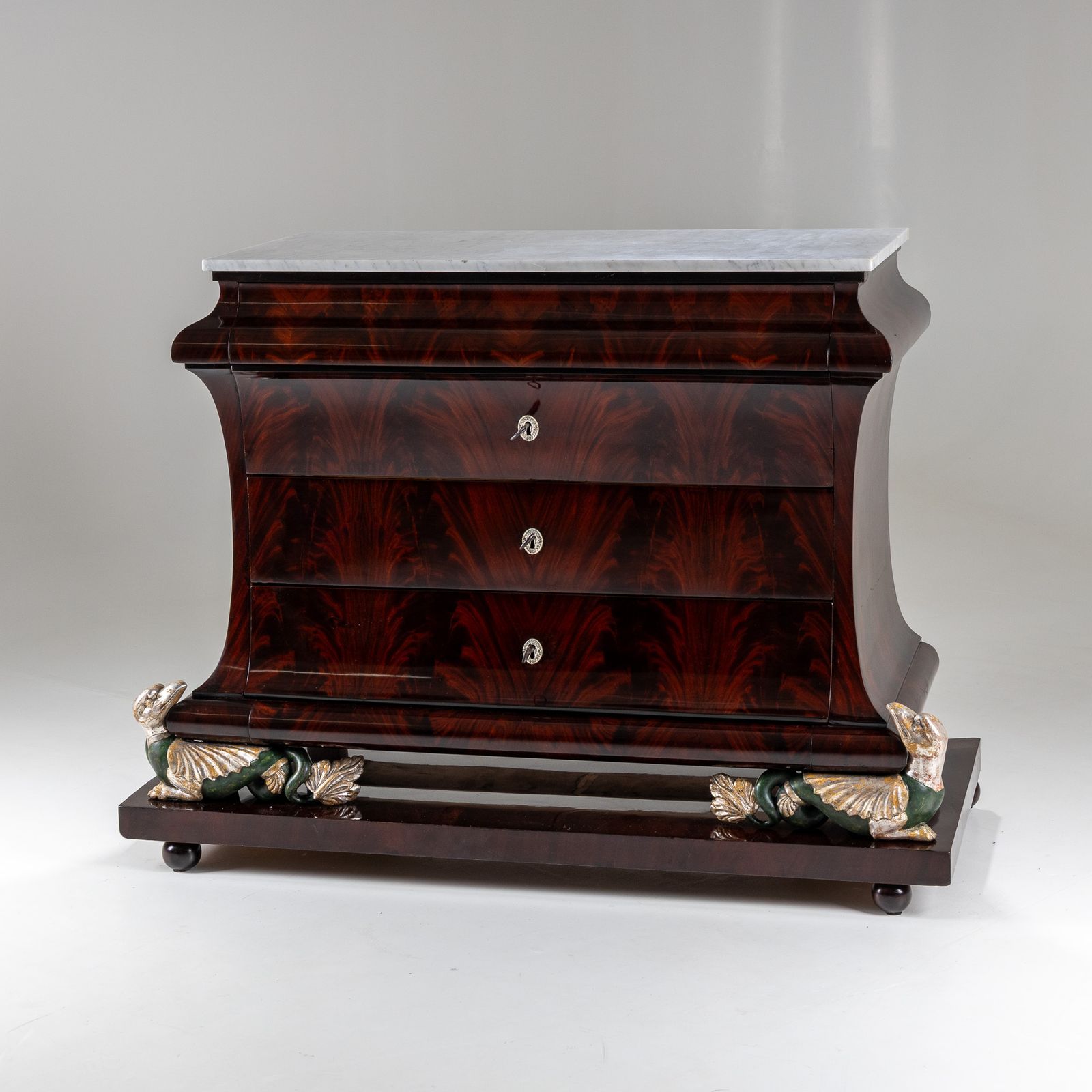 Empire Chest Of Drawers In Mahogany, Spain, Early 19th Century photo buy