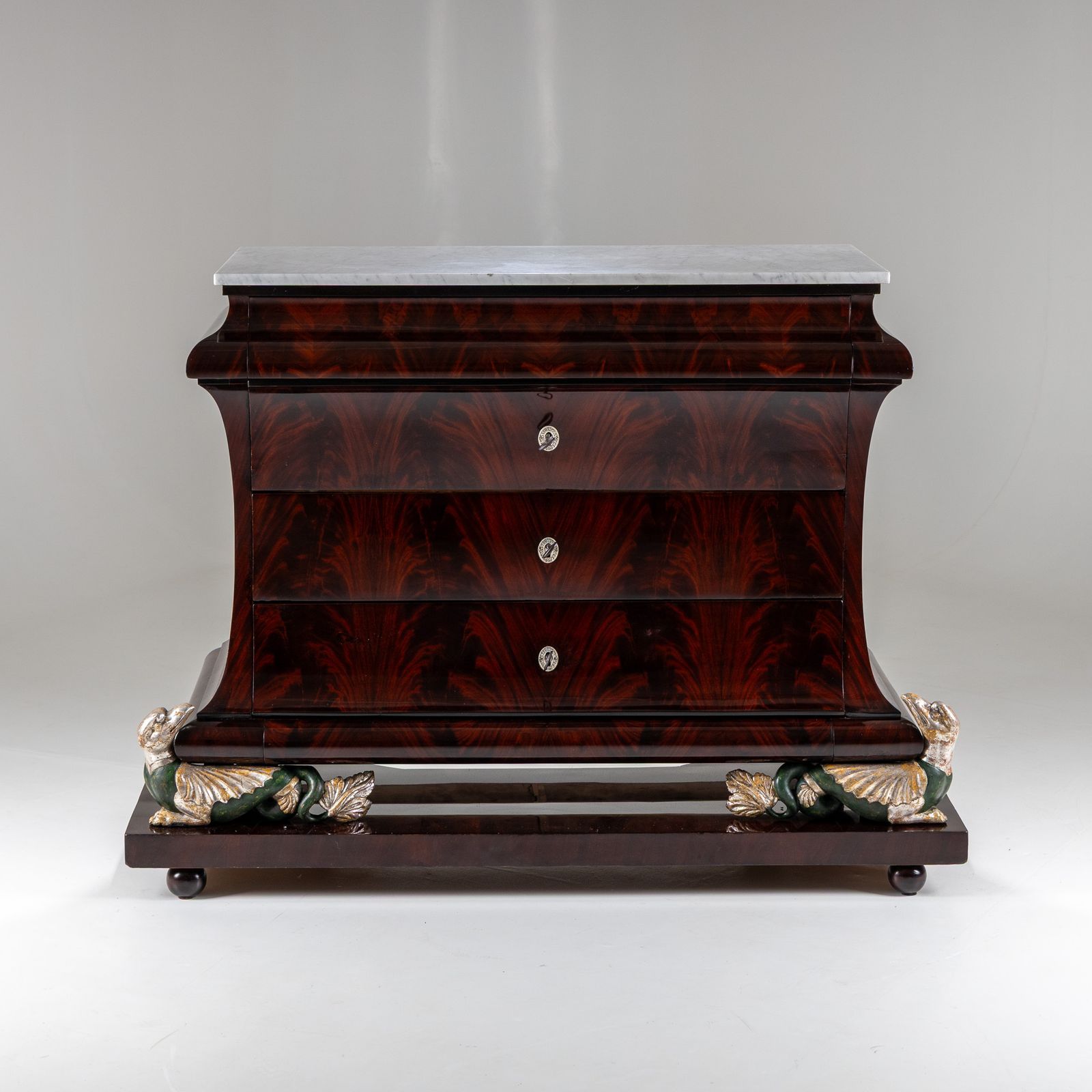 10510.0 Empire Chest Of Drawers In Mahogany, Spain, Early 19th Century photo
