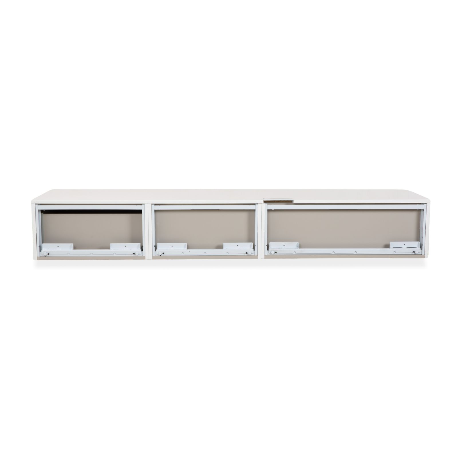 photo furniture Buffet mural Misura Emme Taoday en bois blanc