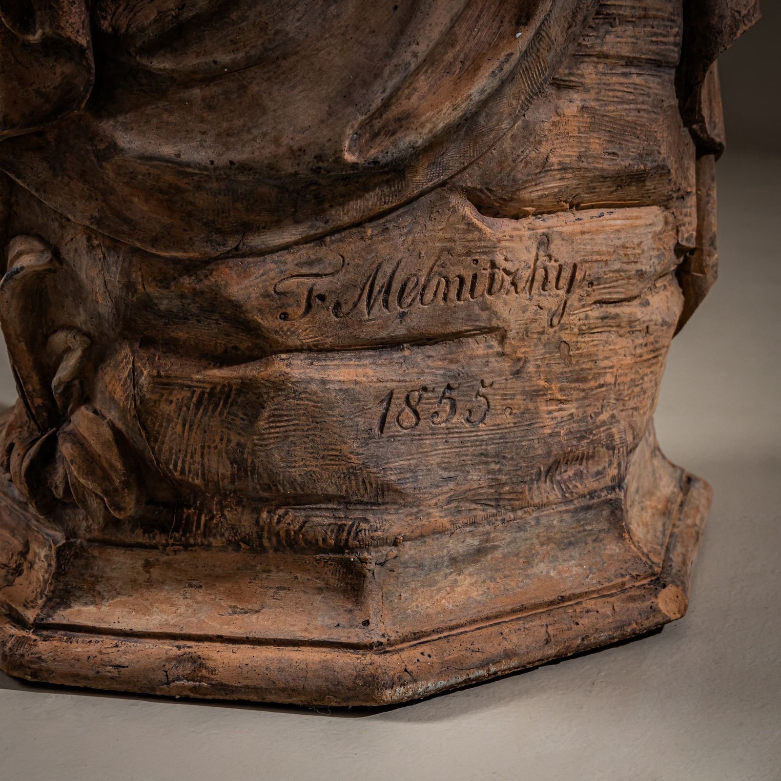 Zomer, Herfst En Winter – Terracottasculpturen, Gesigneerd En Gedateerd Door Franz Melnitzky, 1855 photo 23700.0