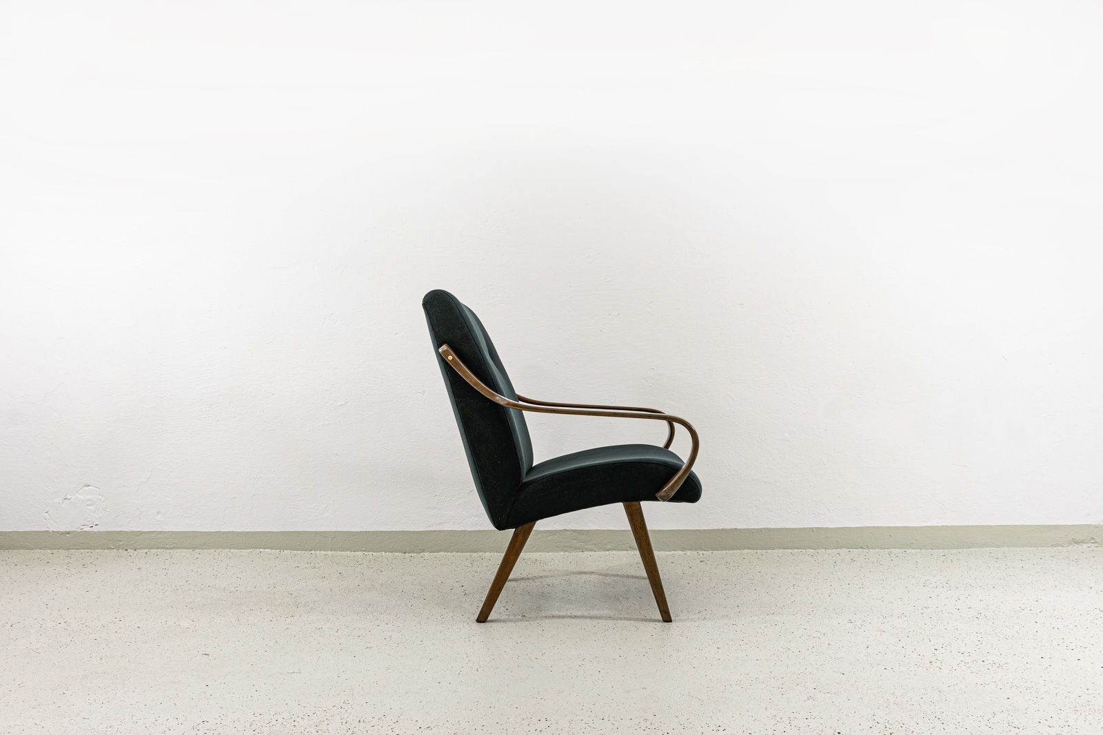 Vintage Armchair By Jaroslav šmídek For Ton, Czechoslovakia, 1960's photo Furniture