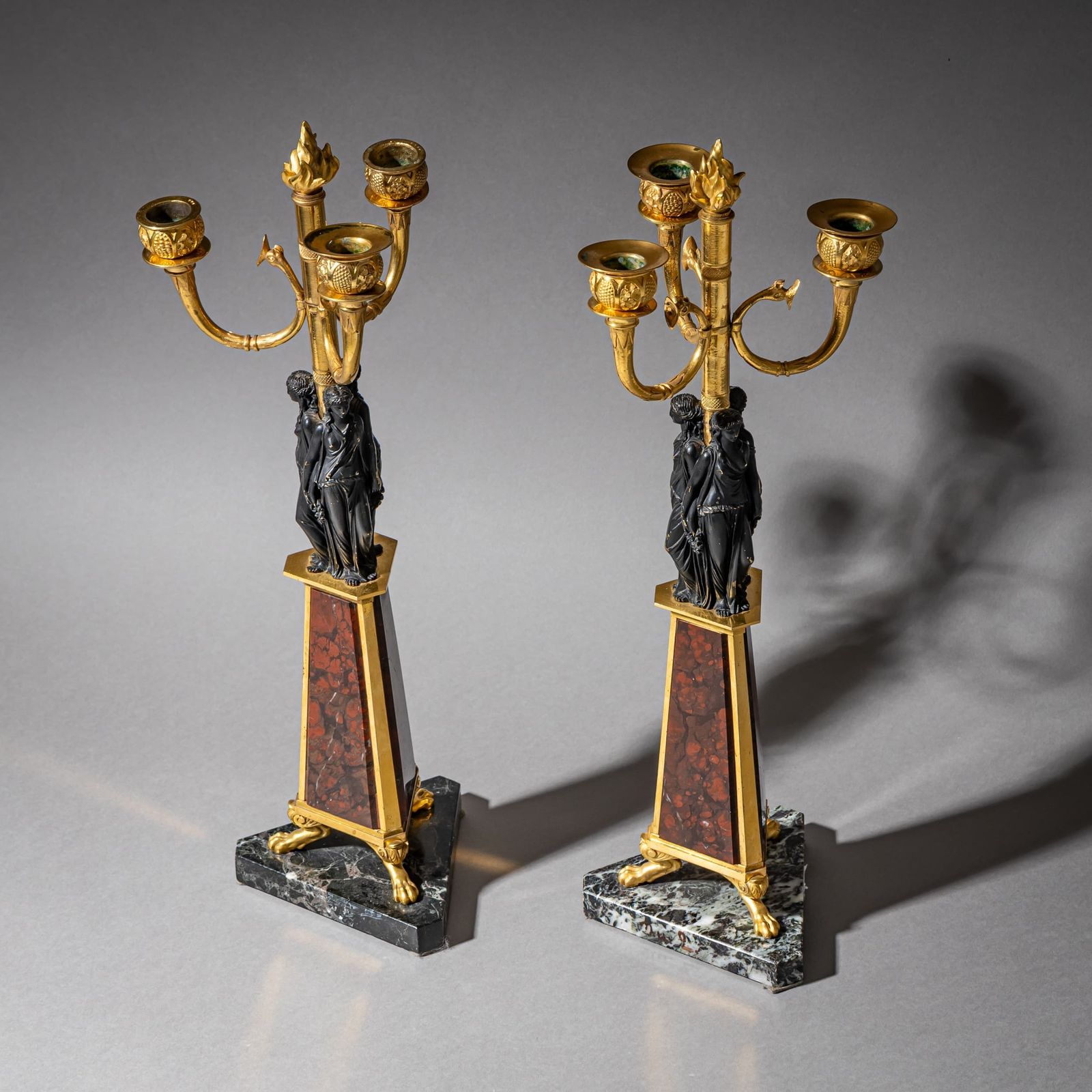Pair Of Girandoles, Probably Italy, 19th Century photo furniture