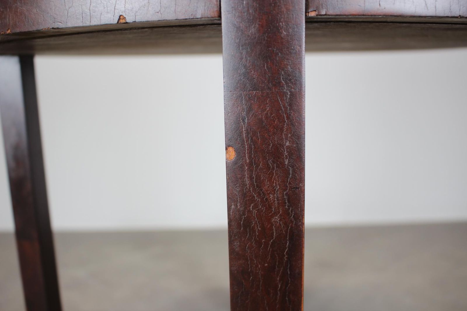 photo furniture Art Deco Mahogany Veneer Table, Czechoslovakia, 1930s, Restored