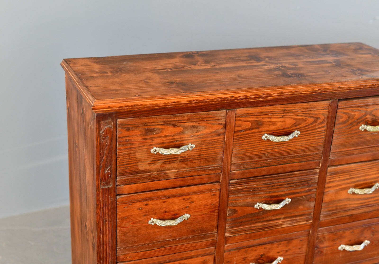 Art Nouveau Ironmongers Drawers Circa 1910 photo 965.0