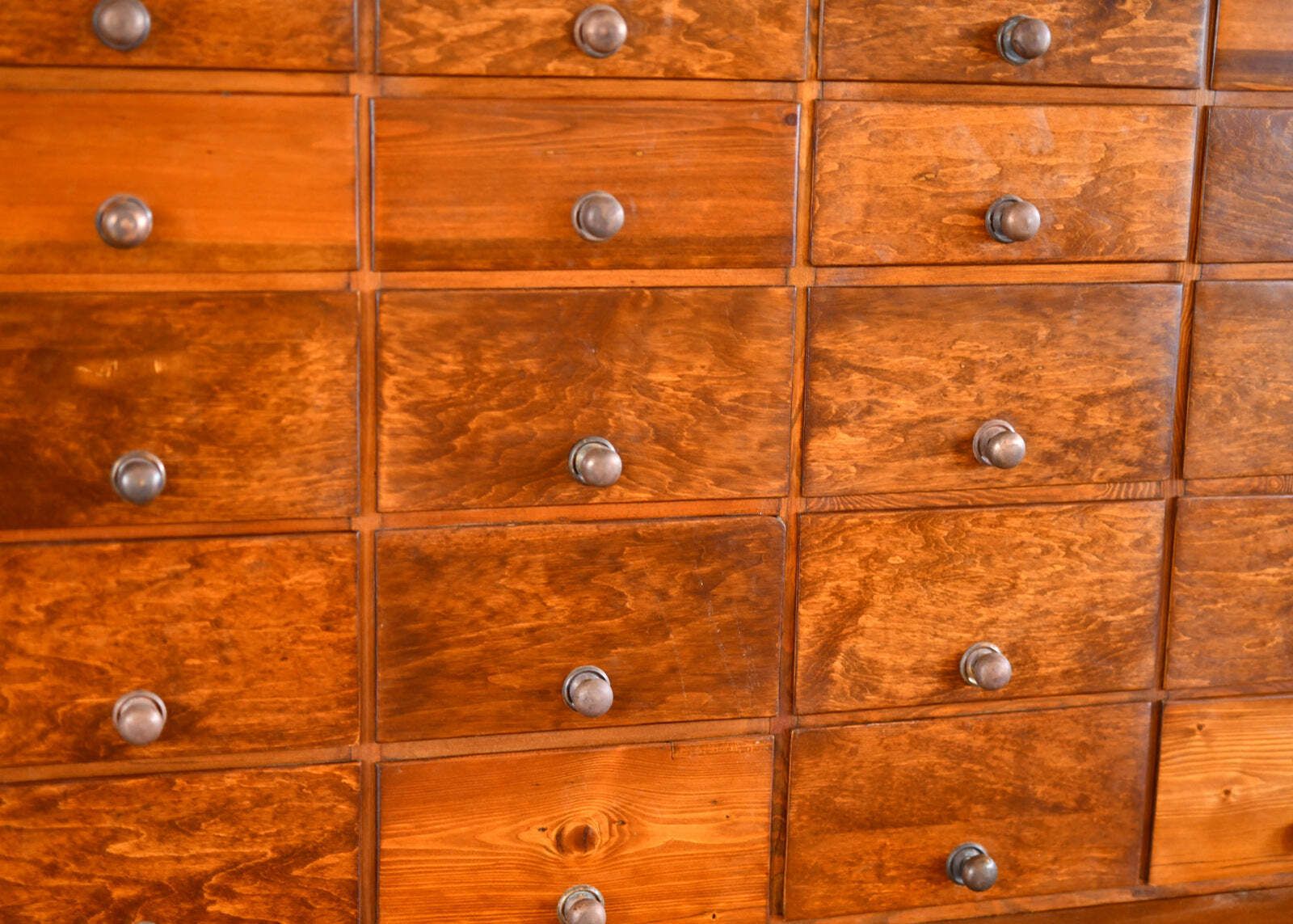 6895.0 Bicycle Repair Shop Drawers Circa 1930s photo