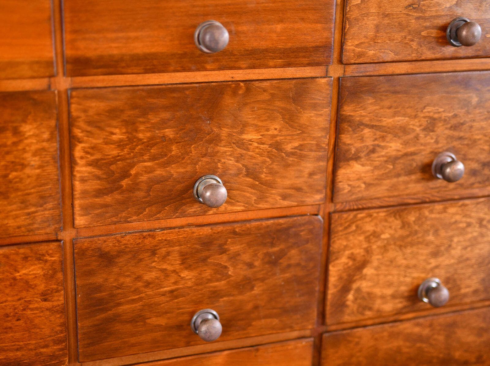photo vinterior Bicycle Repair Shop Drawers Circa 1930s