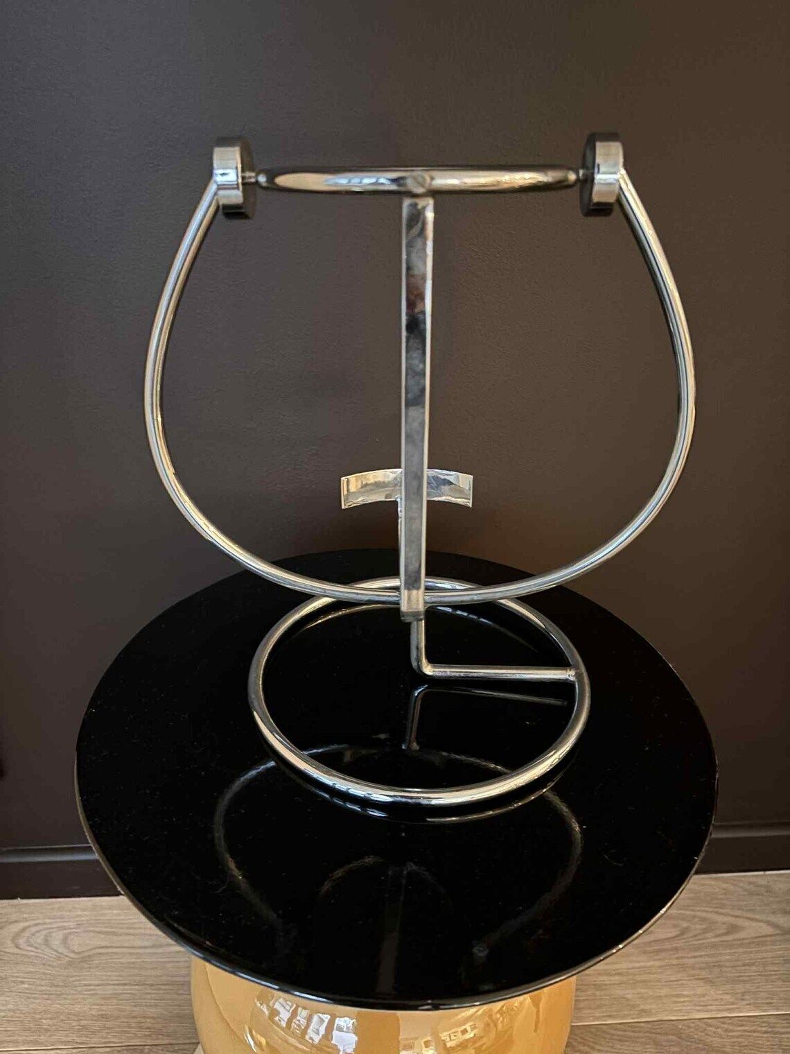 Roestvrijstalen Wijnhouder – Baraccessoire photo Woonaccessoires