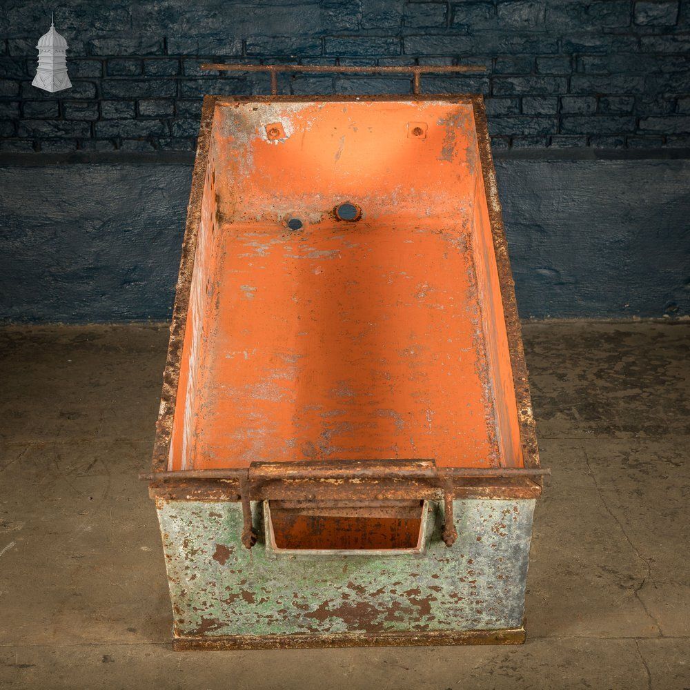 photo for sale Industrial Factory Cart, Galvanised Handcart