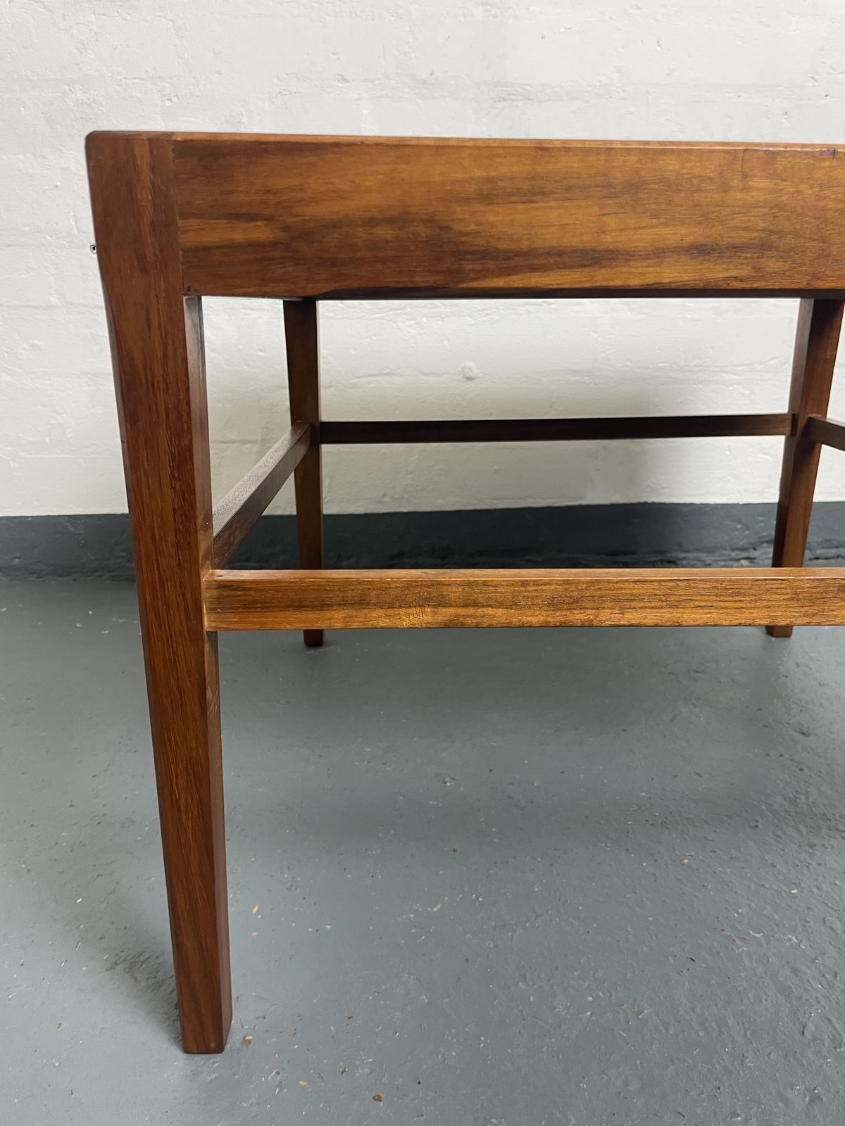 1960s Mid Century Modern Rosewood Side Table | Vintage Mcm Accent / Lamp Table photo for sale