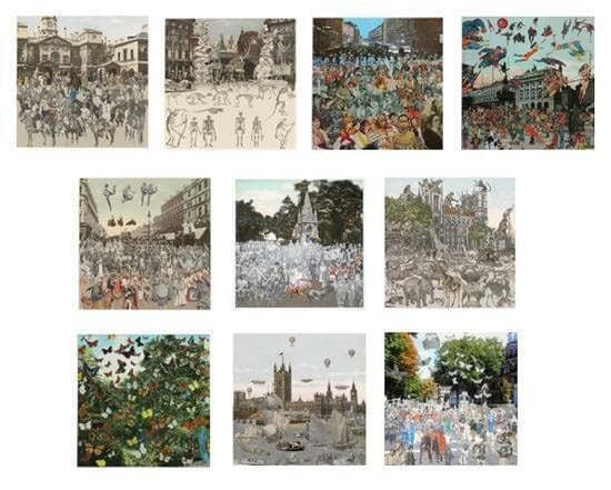 Peter Blake, The London Suite (Set Of 10), 2012