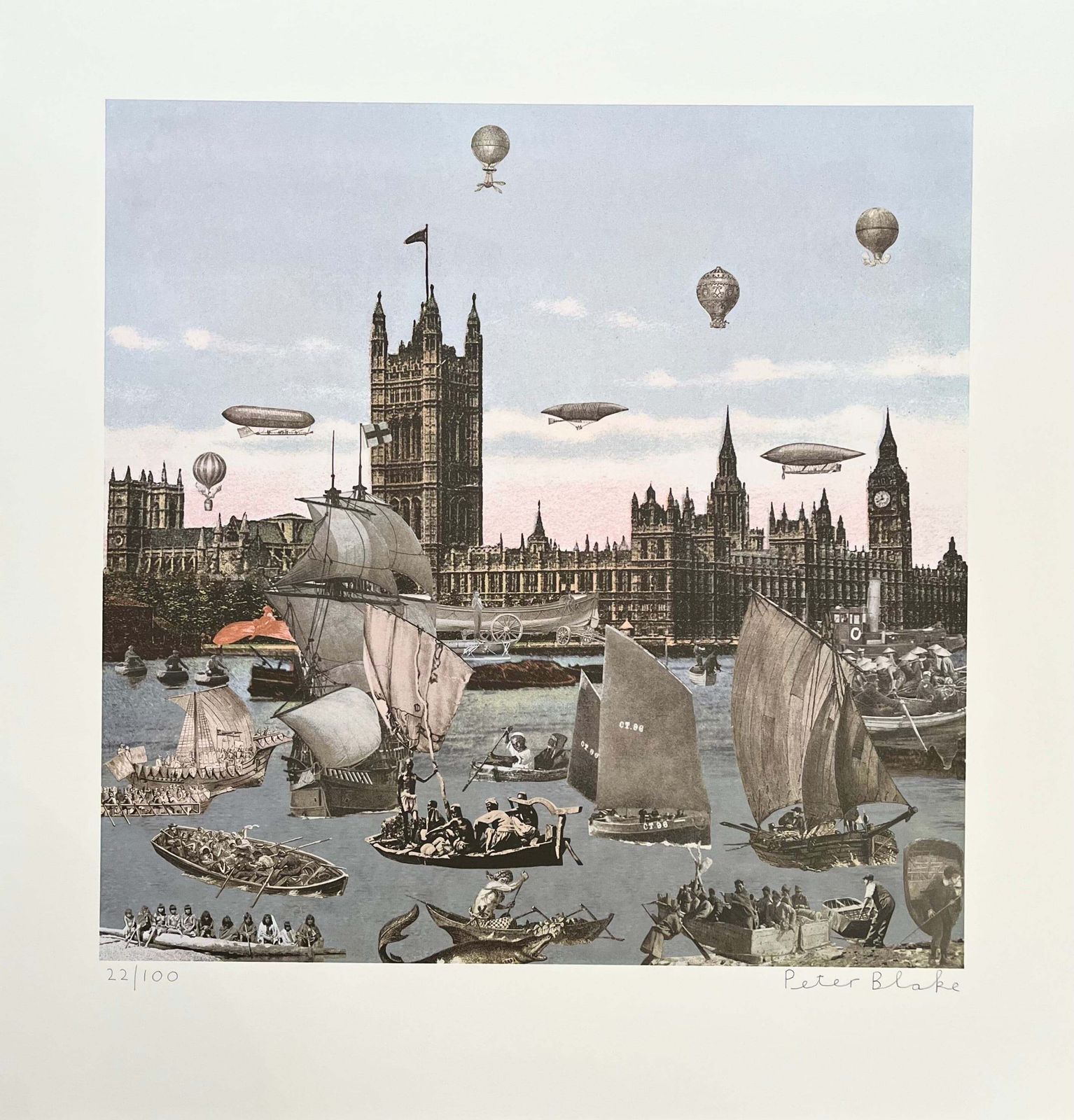 photo for sale Peter Blake, The London Suite (Set Of 10), 2012