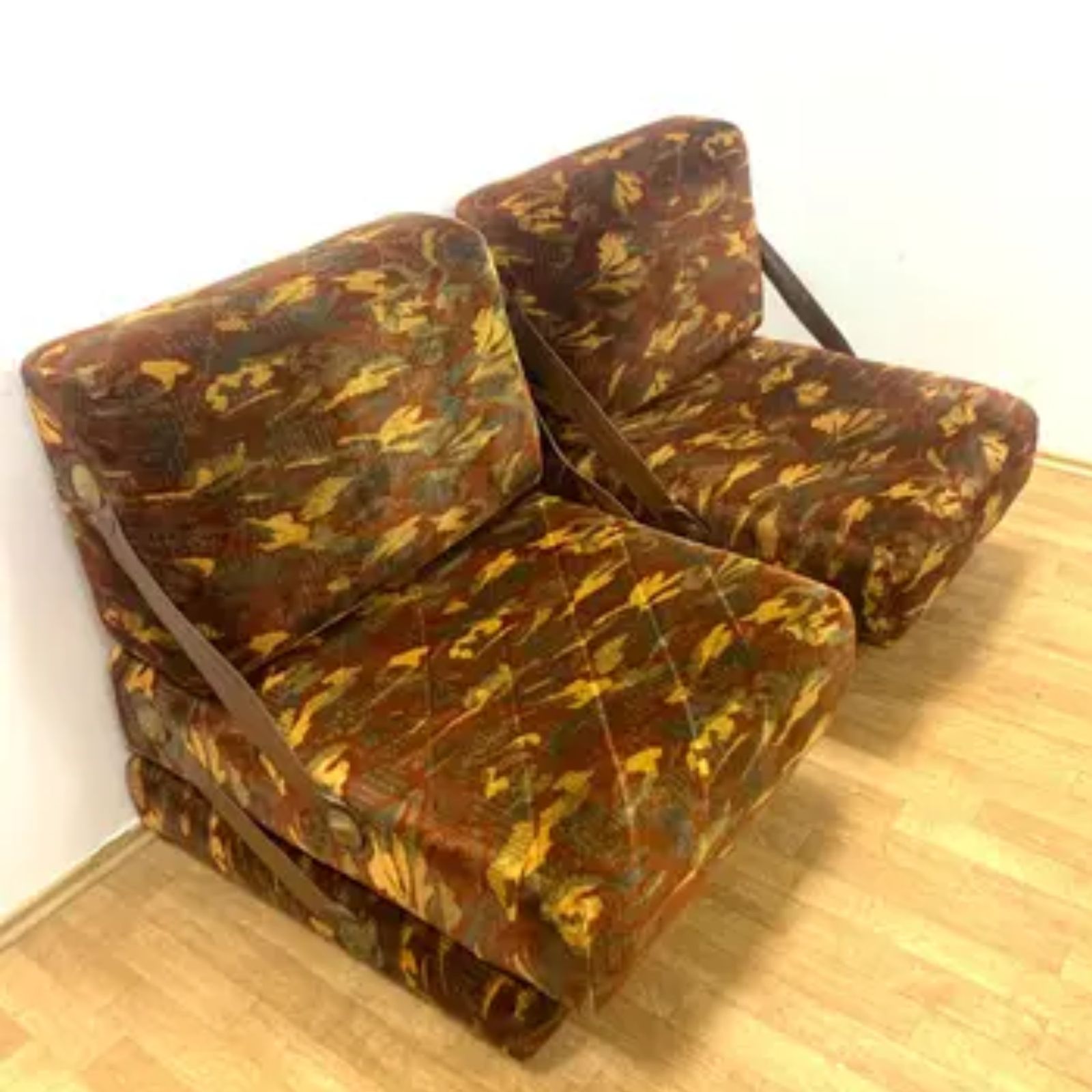 Retro Armchairs, Czechoslovakia, 1970s (Set Of 2) photo Furniture