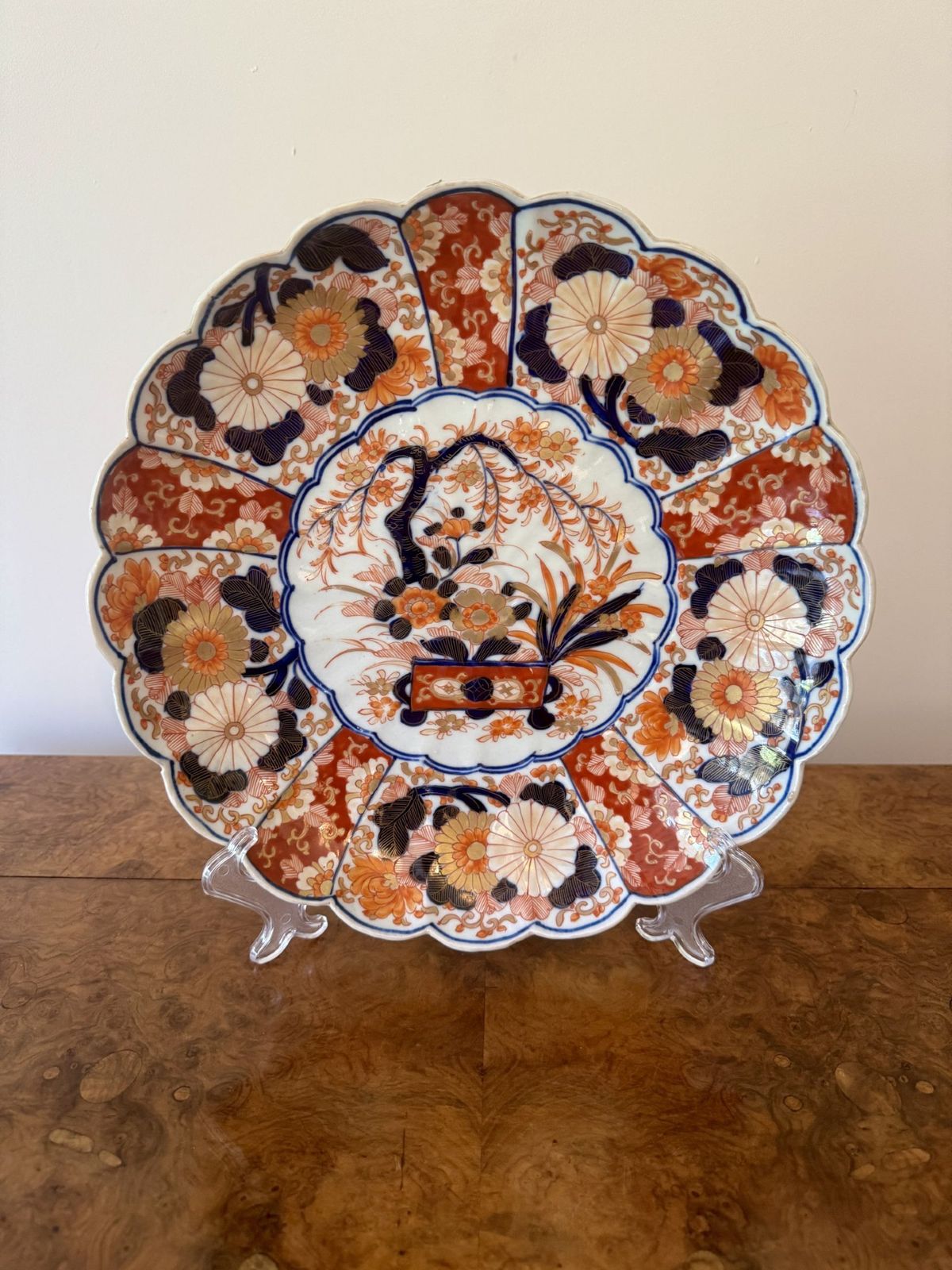 Wonderful Quality Antique Japanese Imari Plate photo for sale