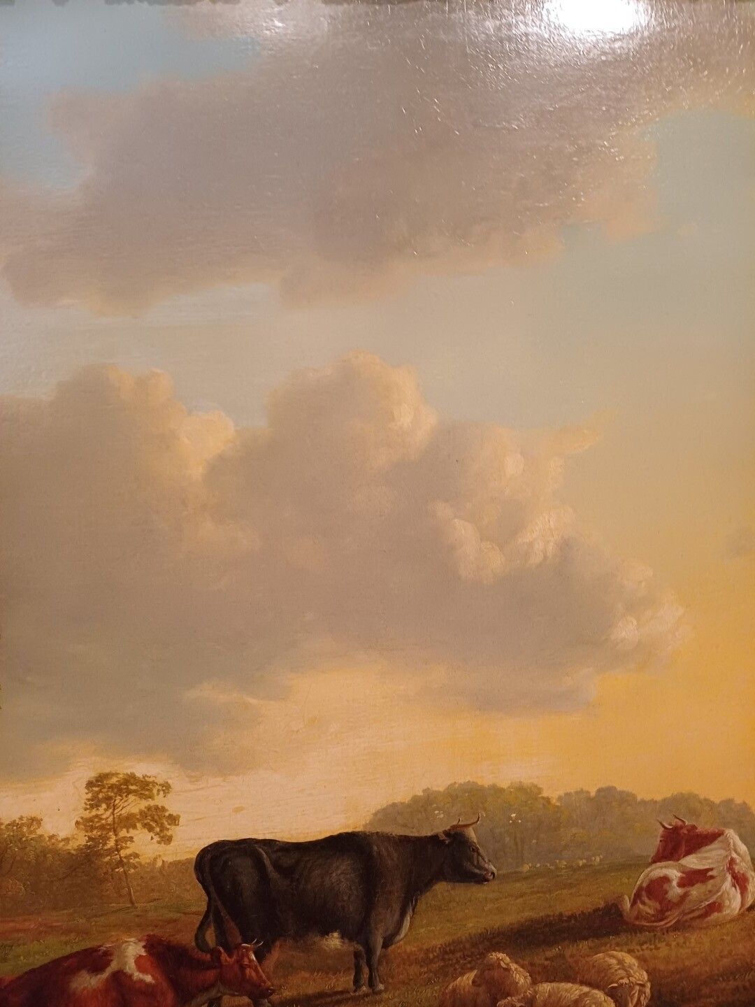 Eugene Verboeckhoven (1798   1881) Landscape With Animals Oil On Canvas photo buy