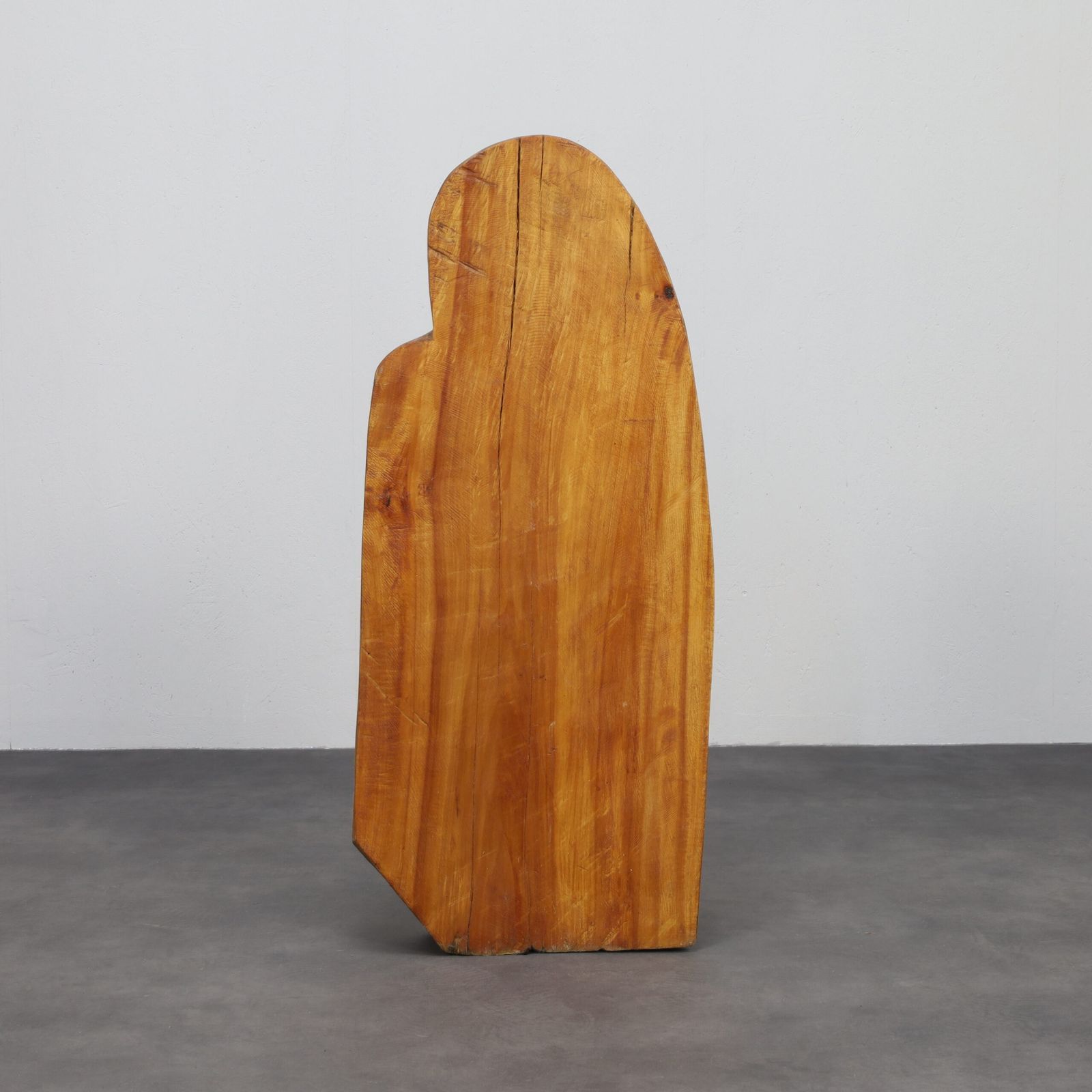 Sculpture Group Family In Wood By Roland Lavianne 1970s photo for sale