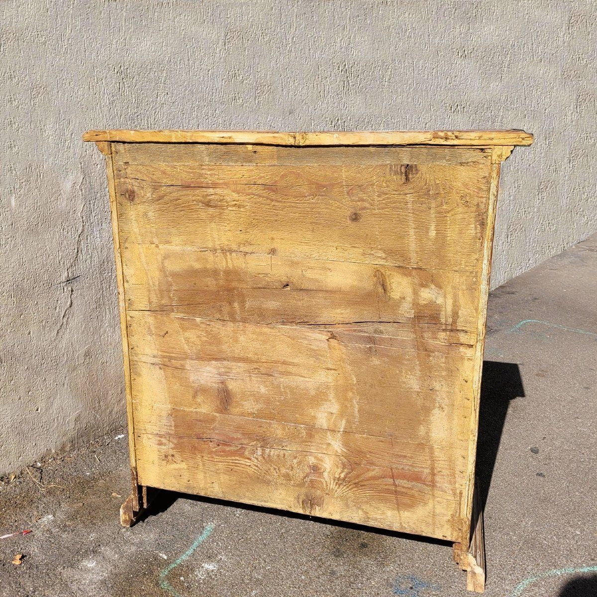 photo furniture Painted Two Door Sideboard, Italy, 19th Century