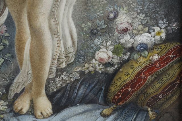 Representation Of Danaë, After A Painting By Anne Louis Girodet Trioson photo buy
