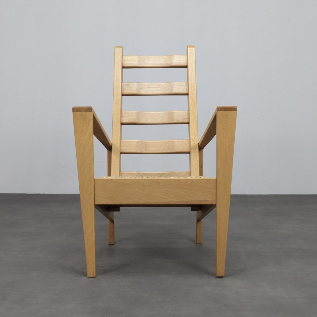 Rare “Sedus” Armchair By Wim Mulder For Meubelatelier Allerhanden, Netherlands, 1980s photo for sale