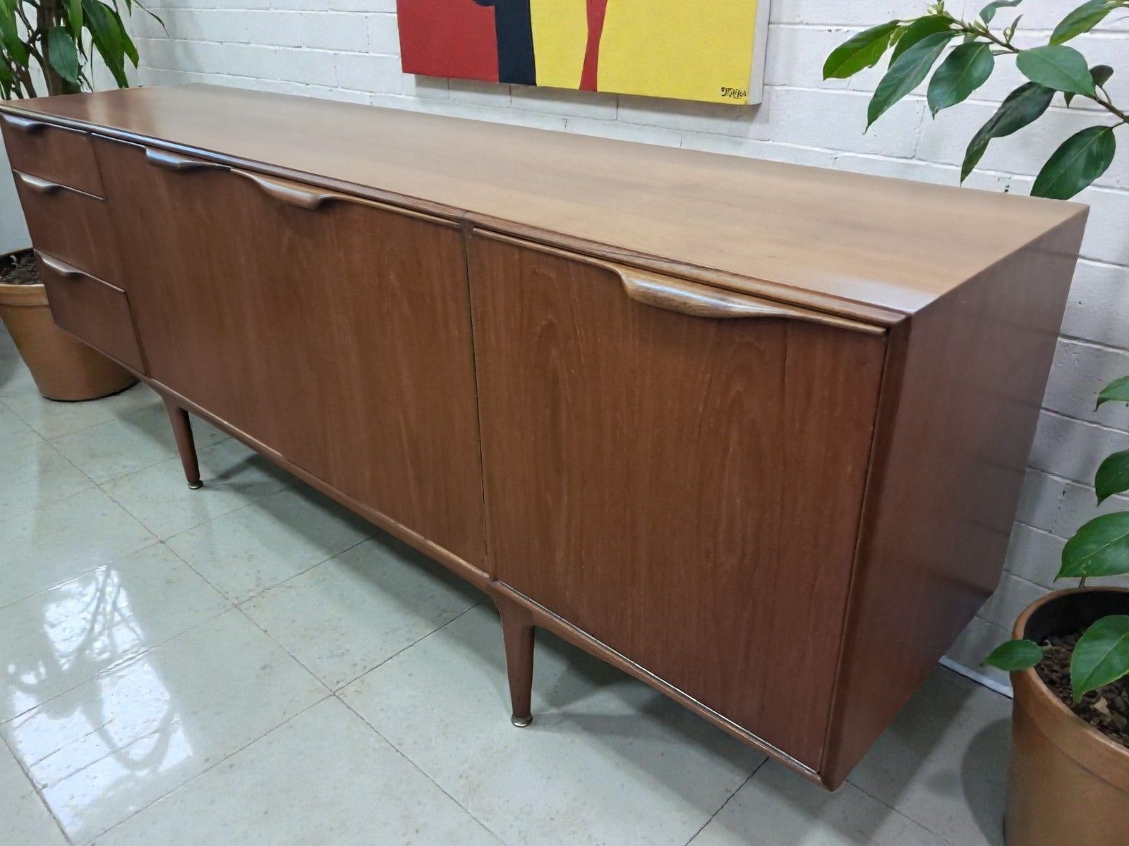 Mid Century McIntosh Teak Sideboard Dunvegan Vintage Restored 1960's photo vintage